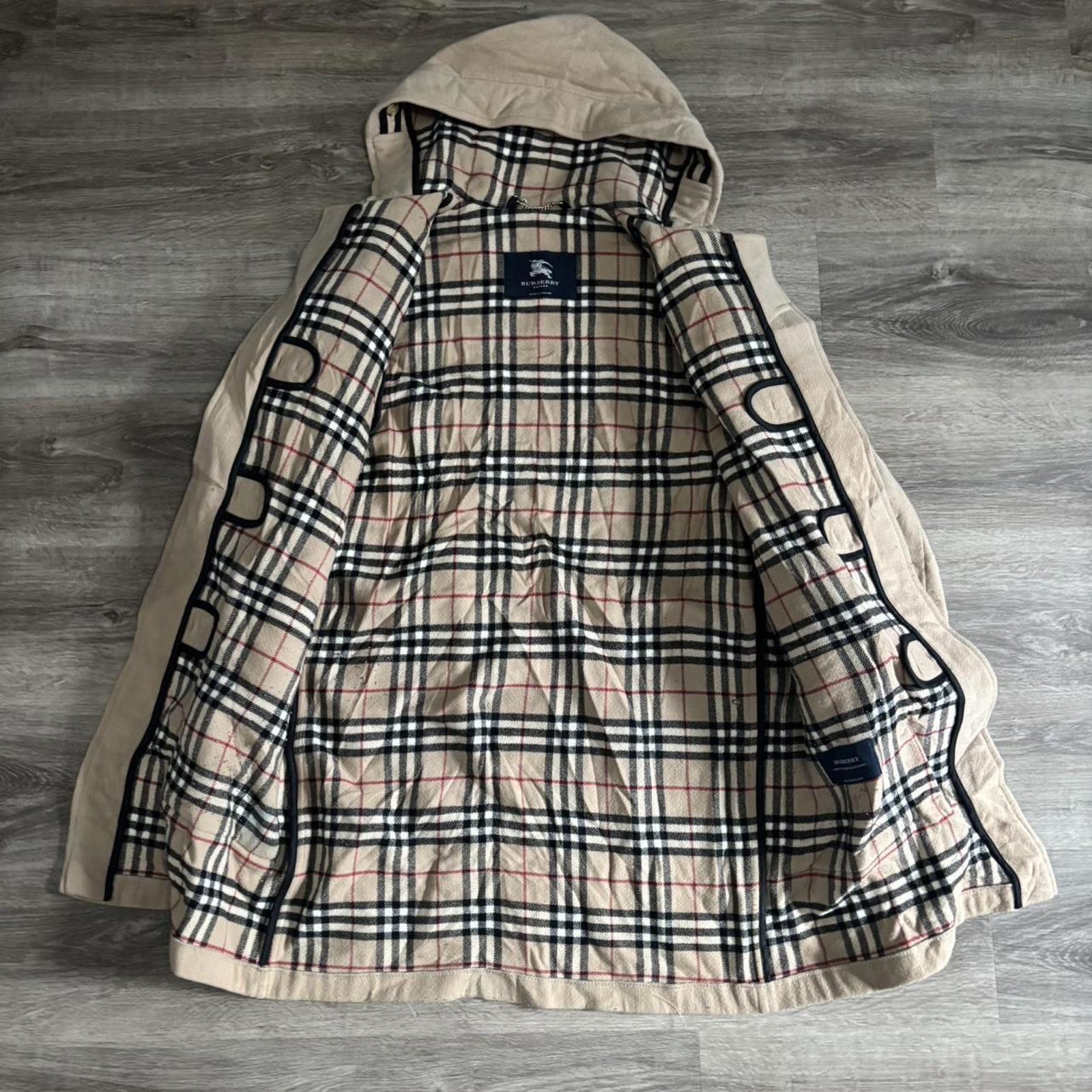 Burberry Burberry London Wool Pattern Lined trench Duffle coat Size L / US 10 / IT 46 - 4 Thumbnail