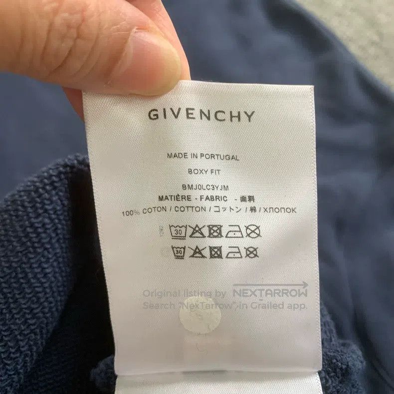 Givenchy Givenchy Dark Blue Lightning Sanskrit Long-Sleeve Size US XS / EU 42 / 0 - 7 Thumbnail