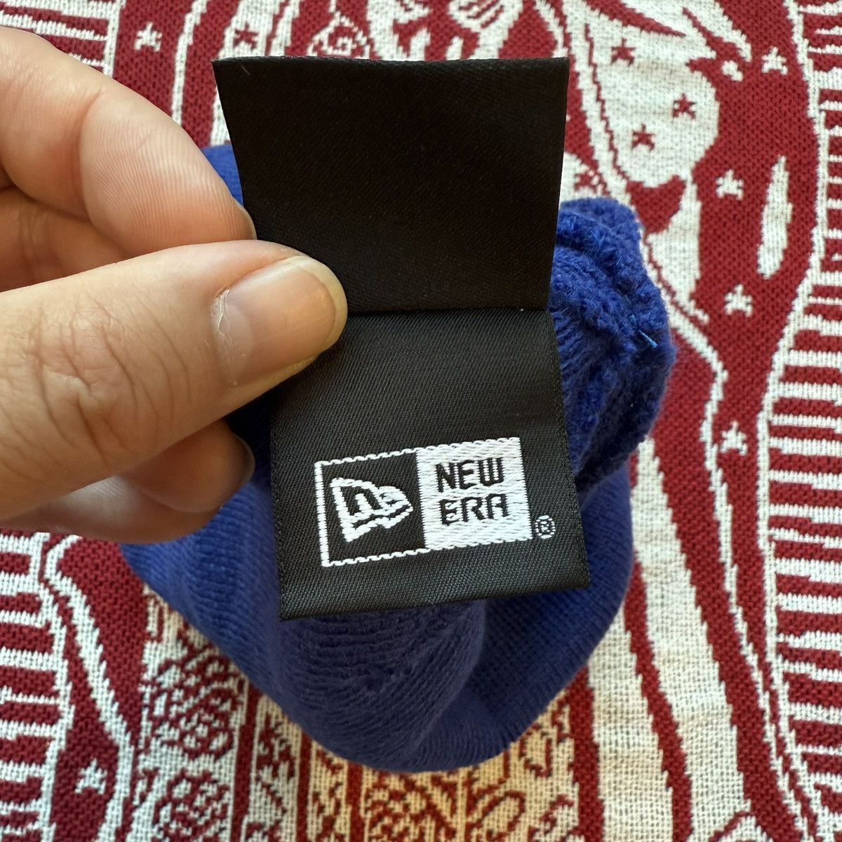 New Era × Supreme FW17 Supreme x New Era S logo Beanie Royal Blue Box Logo Size ONE SIZE - 6 Thumbnail