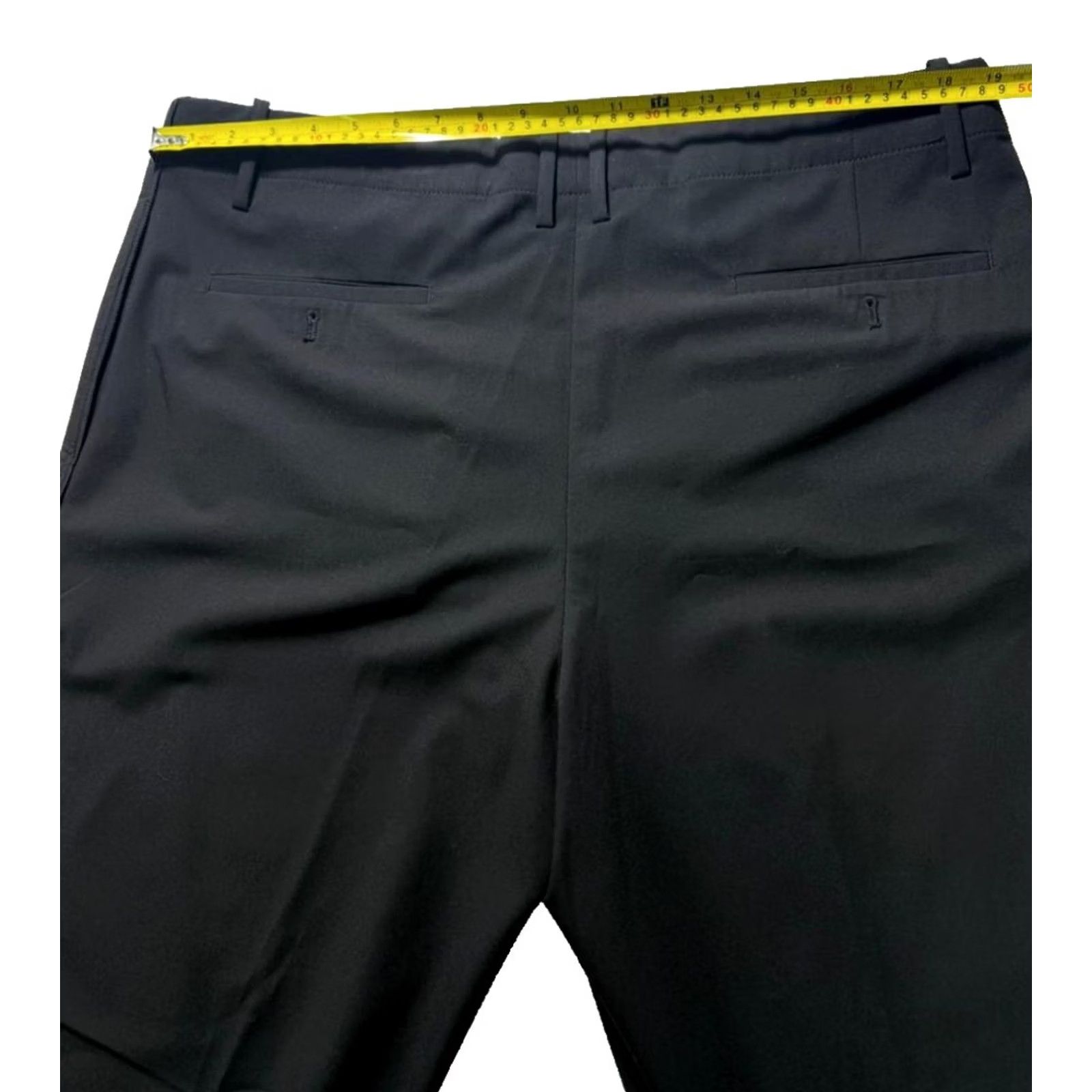 Emporio Armani Emporio Armani Men’s Black Tailored Dress Pants 54 Premium Size US 38 / EU 54 - 7 Thumbnail
