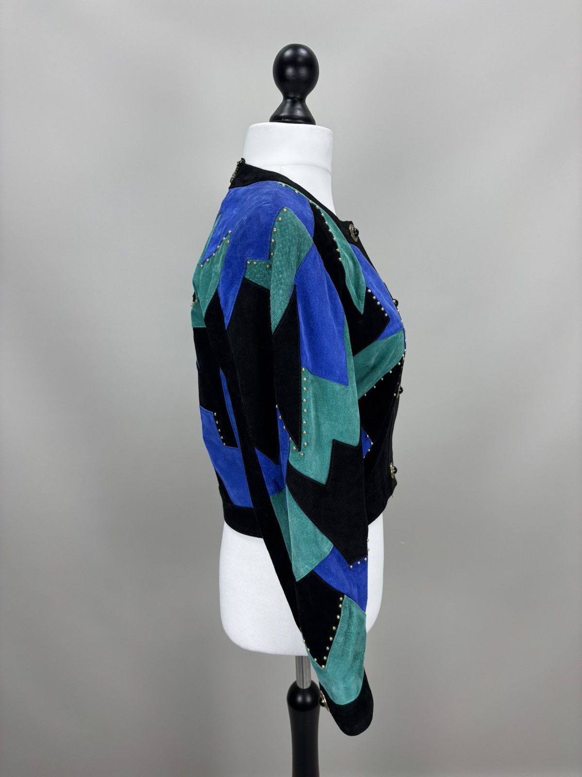Other Womens leather jacket Dino'z Size 40 Color Multicolor Size S / US 4 / IT 40 - 5 Thumbnail