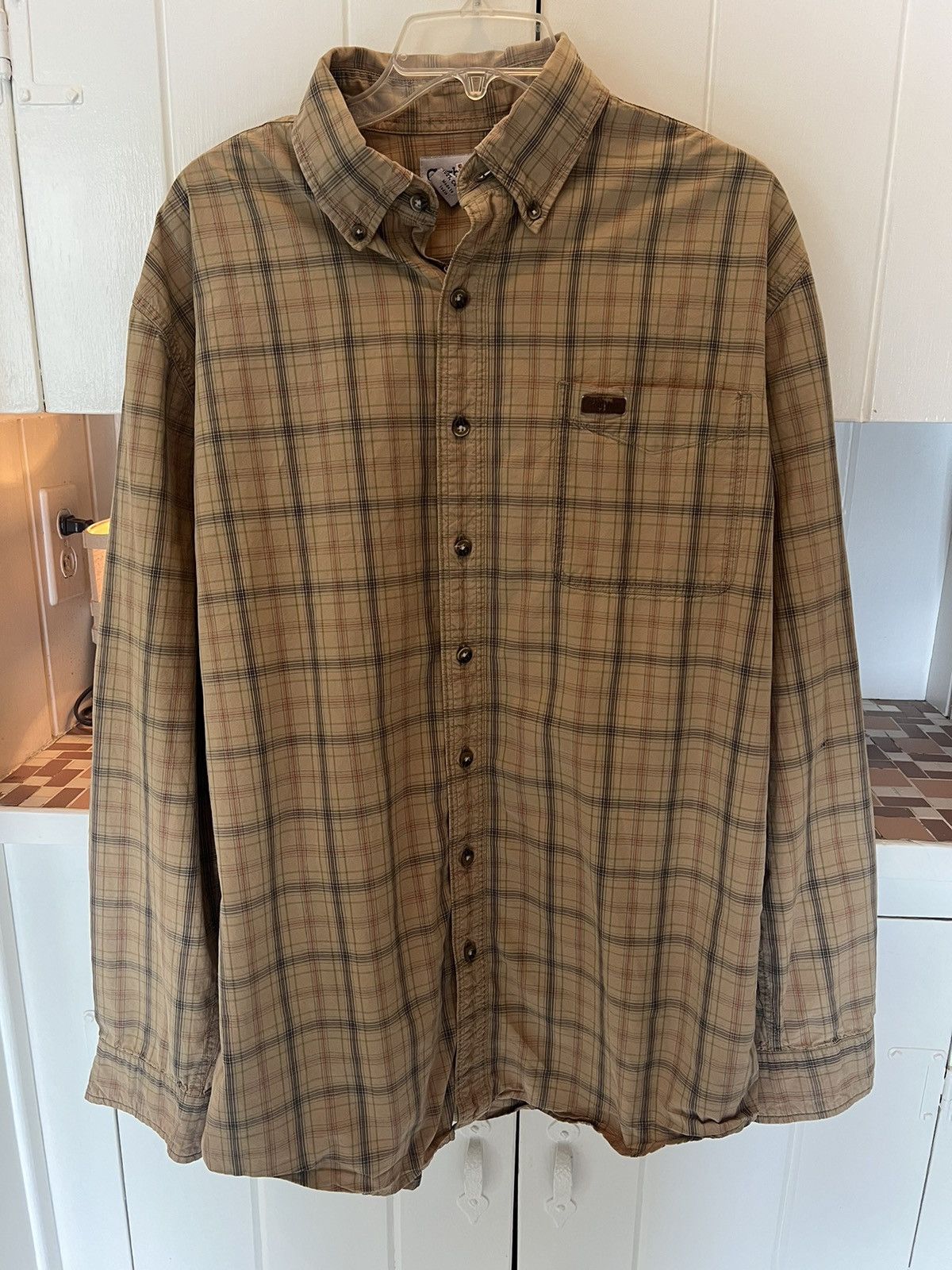 Carhartt × Vintage Vintage Carhartt Button Up Size US L / EU 52-54 / 3 - 1 Thumbnail