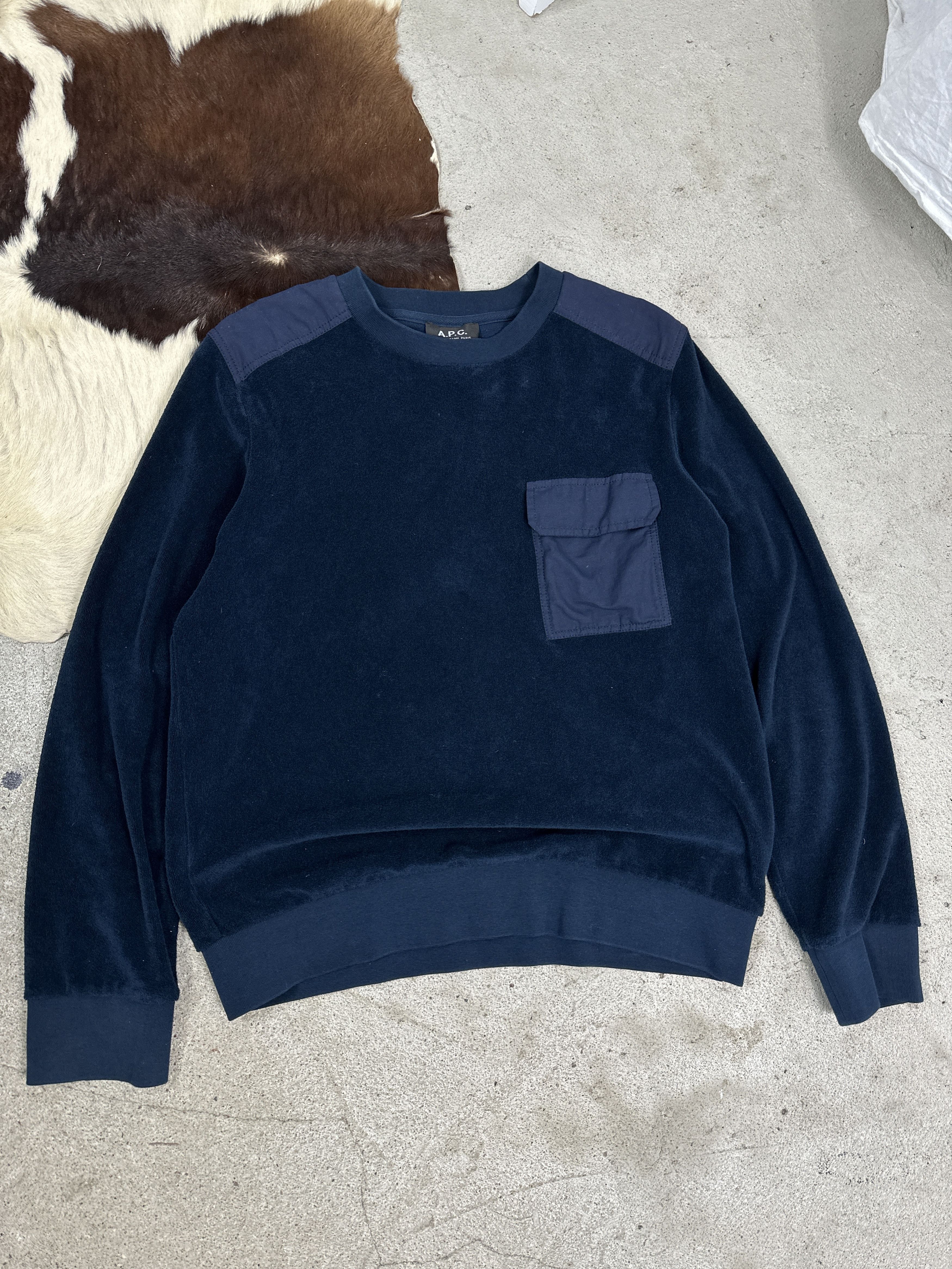 A.P.C. × Vintage APC Velvet Blouse Size US M / EU 48-50 / 2 - 1 Thumbnail