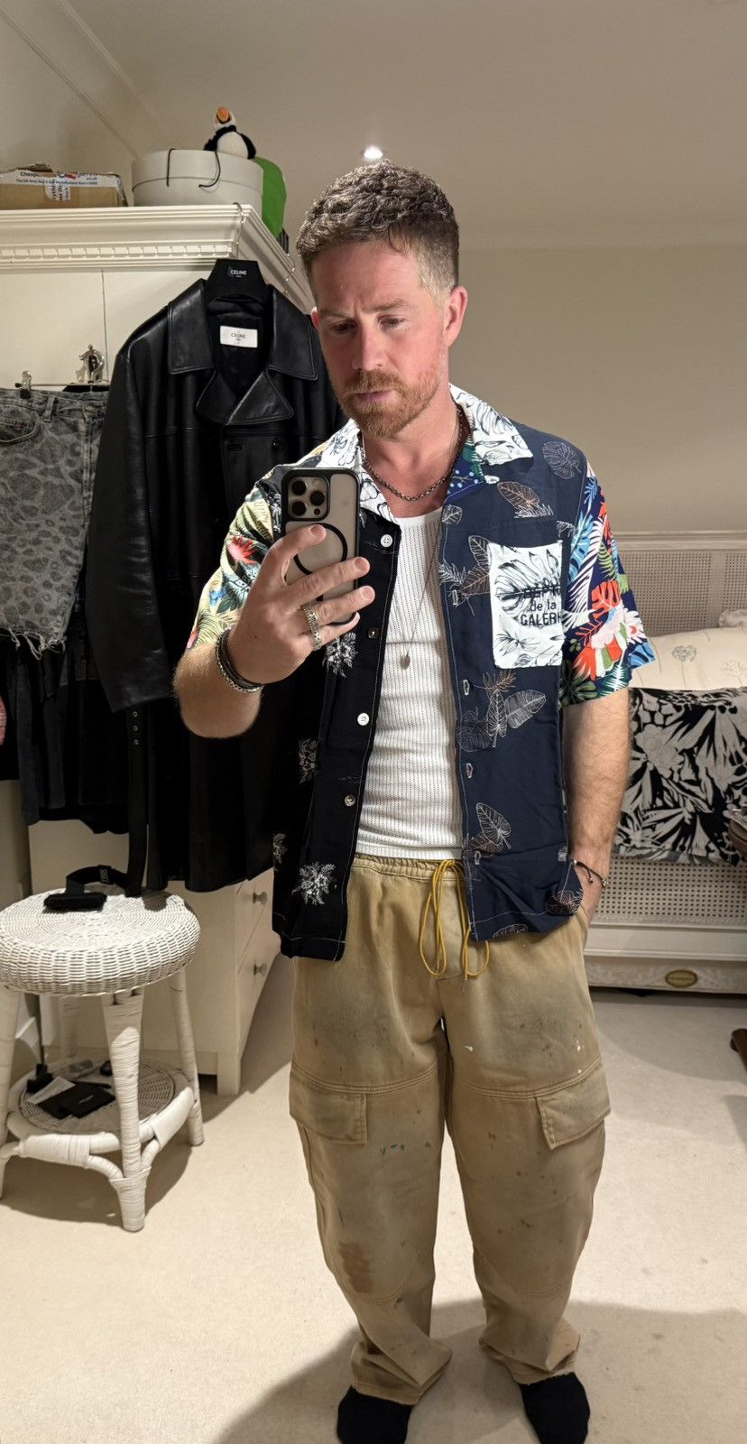 Gallery Dept. Gallery Dept Parker patchwork Hawaiian camp collar shirt S Size US S / EU 44-46 / 1 - 2 Thumbnail