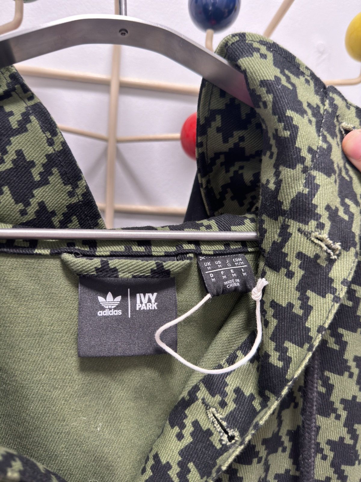 Adidas × Ivy Park Adidas x Ivy Park Houndstooth Parka Size US M / EU 48-50 / 2 - 4 Thumbnail