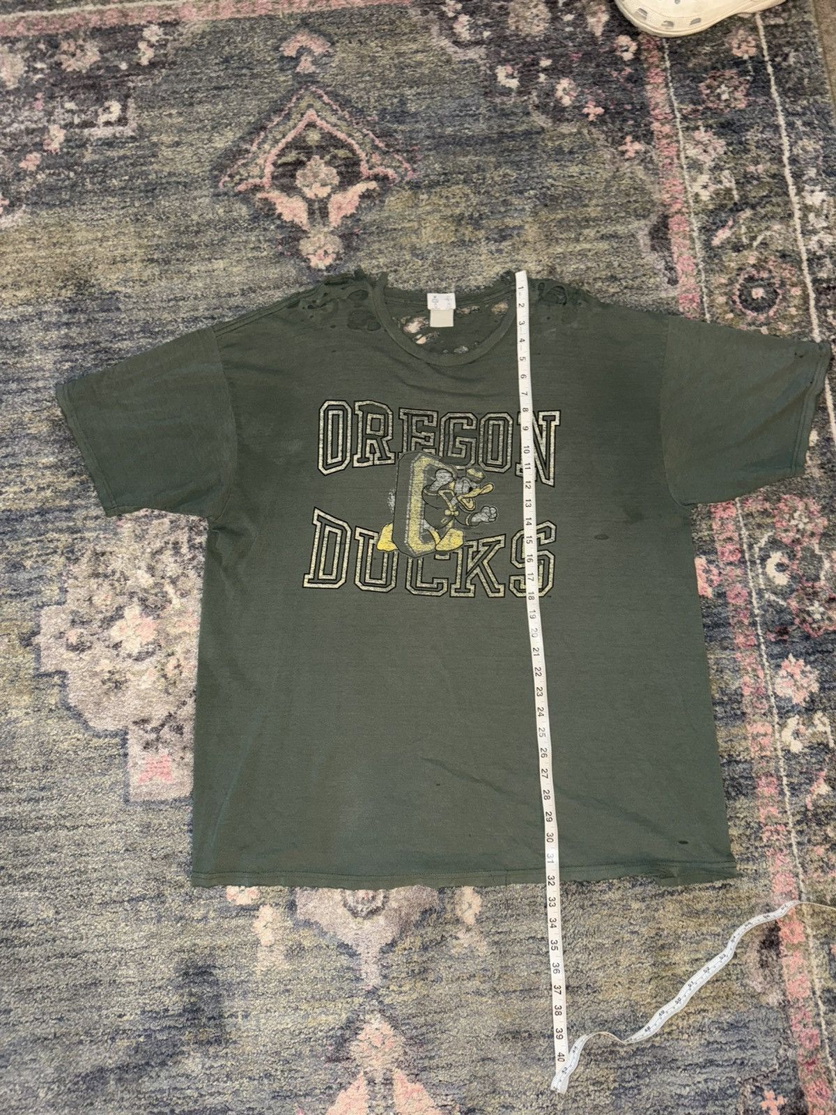 Champion Vintage champion Oregon ducks t shirt Size US XXL / EU 58 / 5 - 2 Thumbnail