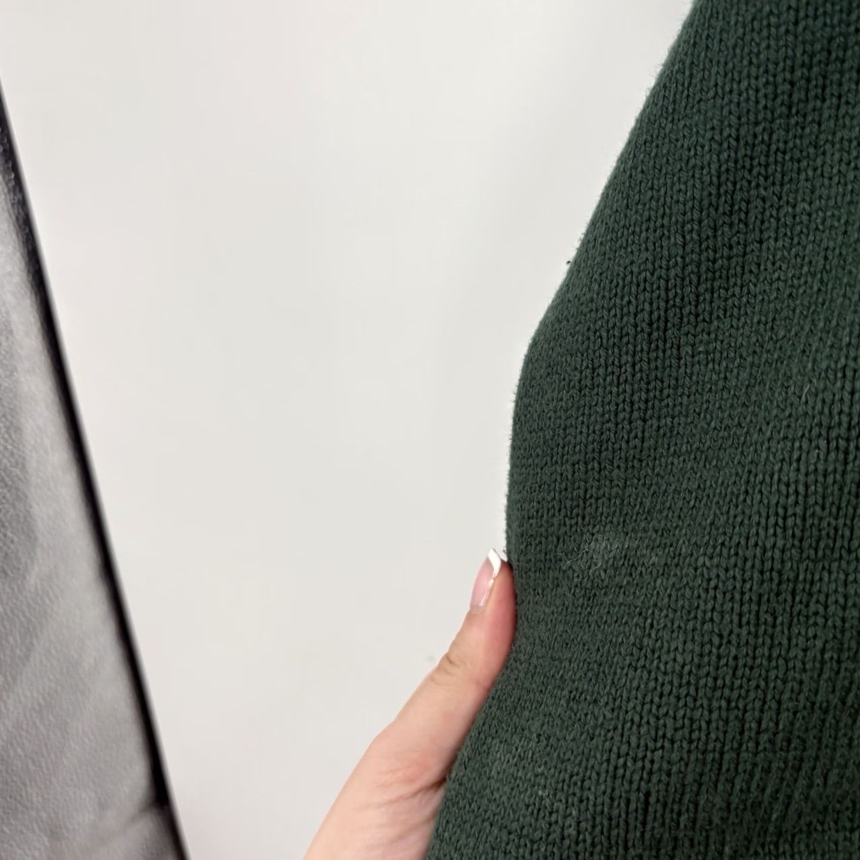 THE GREAT The Great Sweater Small Ivy Roll Neck Pullover Women S Green Cotton Knit Logo Embroidered Vintage Preppy 90s Money Classic Casual Business Size S / US 4 / IT 40 - 6 Thumbnail