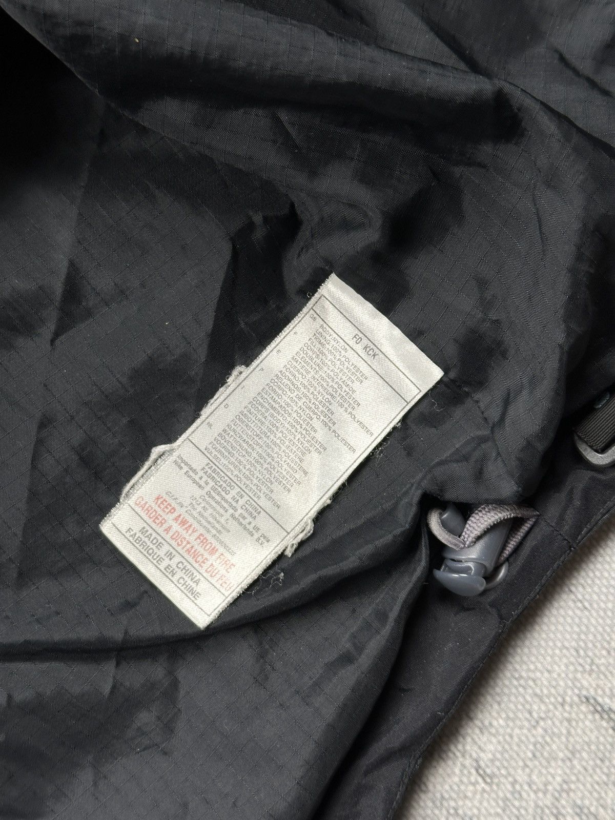 Nike ACG Vintage Nike ACG Technical Outdoor 3-In-1 Black Shell Jacket Size US M / EU 48-50 / 2 - 19 Thumbnail