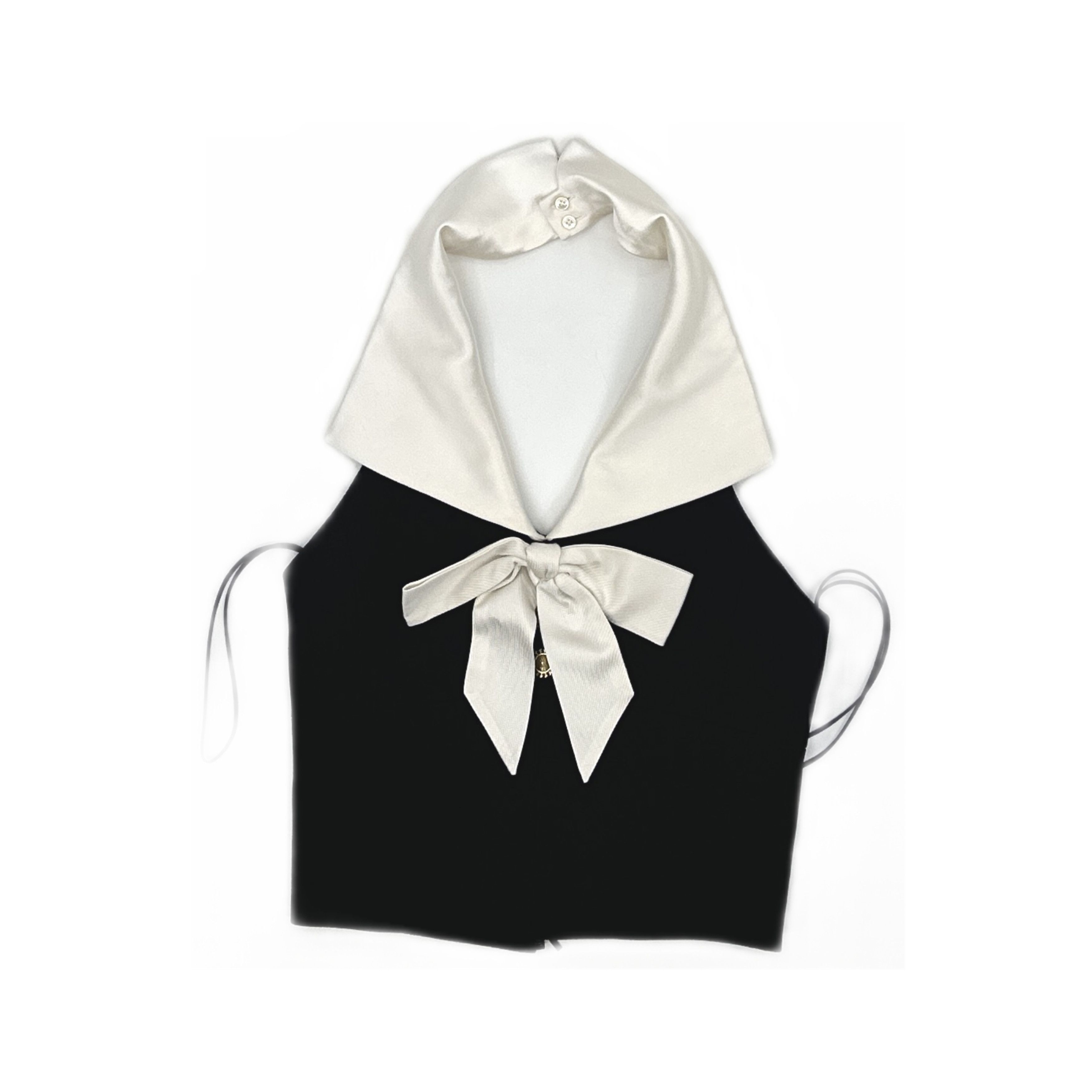 Saint Laurent Paris Saint Laurent Bow Detail Crop Top Size 34 Size XS / US 0-2 / IT 36-38 - 1 Thumbnail
