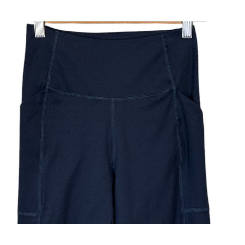 Girlfriend Collective Girlfriend Collective Leggings Women S Navy Blue Activewear Size 23" - 2 Thumbnail