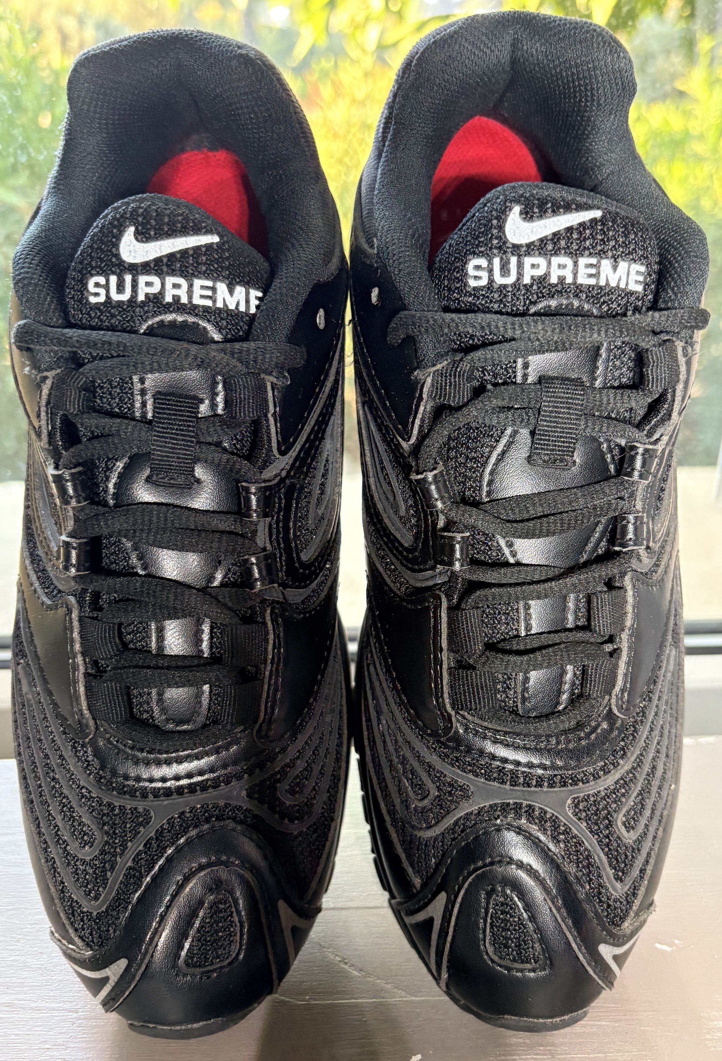Nike × Supreme Supreme x Nike Air Max 98 TL SP Black Size US 8 / EU 41 - 5 Thumbnail