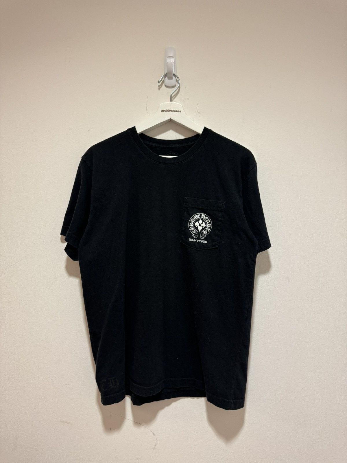 Chrome Hearts Chrome Hearts Las Vegas Exclusive Pocket Tee Size US L / EU 52-54 / 3 - 1 Thumbnail