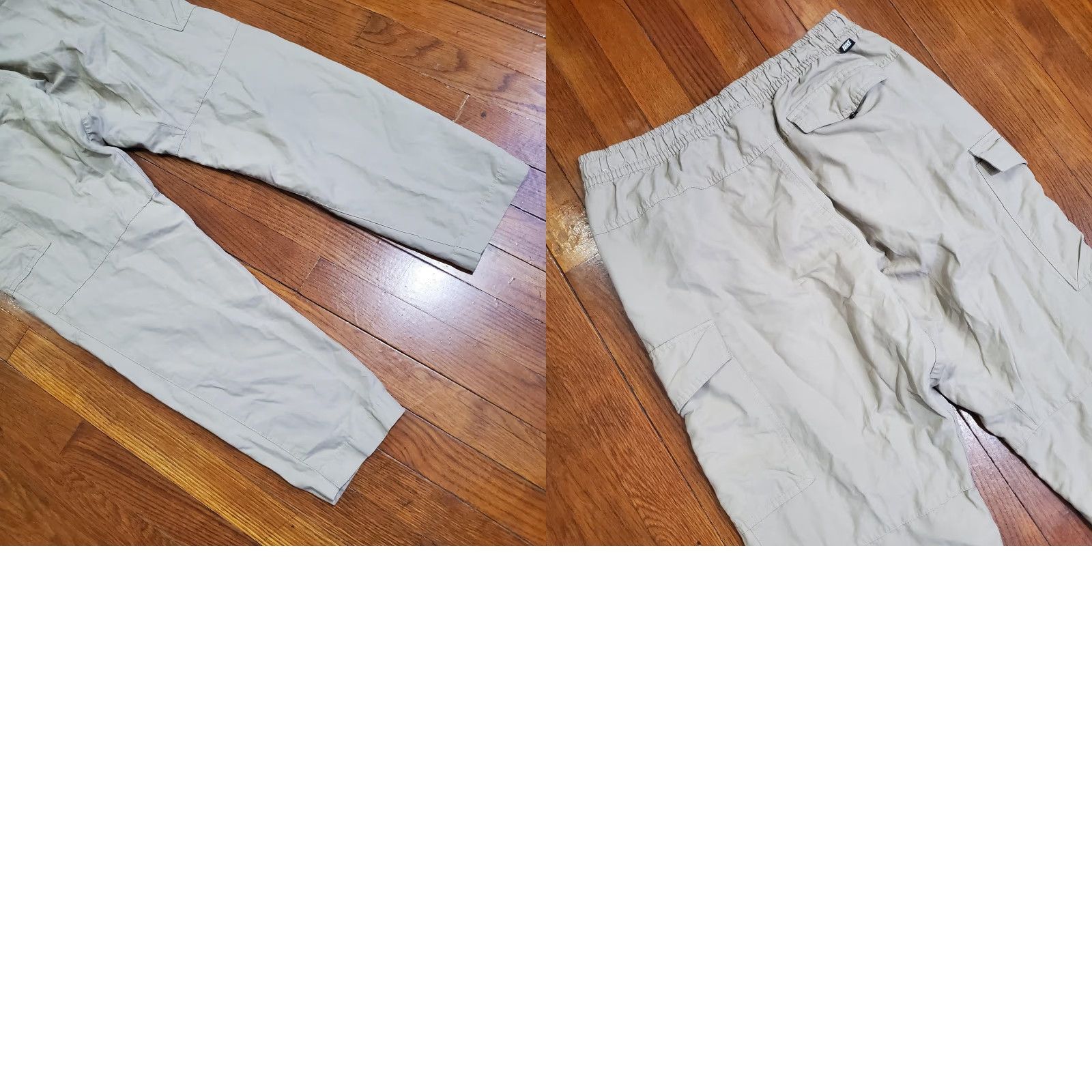 Nike Pants Mens Large Beige Cargo Joggers Lightweight Elastic Waist DD5207-250