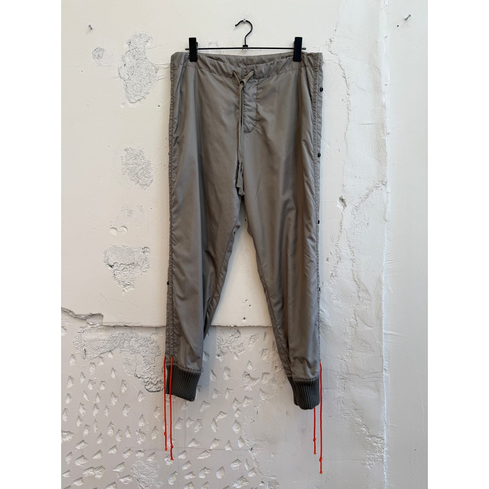 Greg Lauren Greg Lauren SAMPLE Satin Stacked Lounge Jogger Pants Size US 34 / EU 50 - 1 Thumbnail