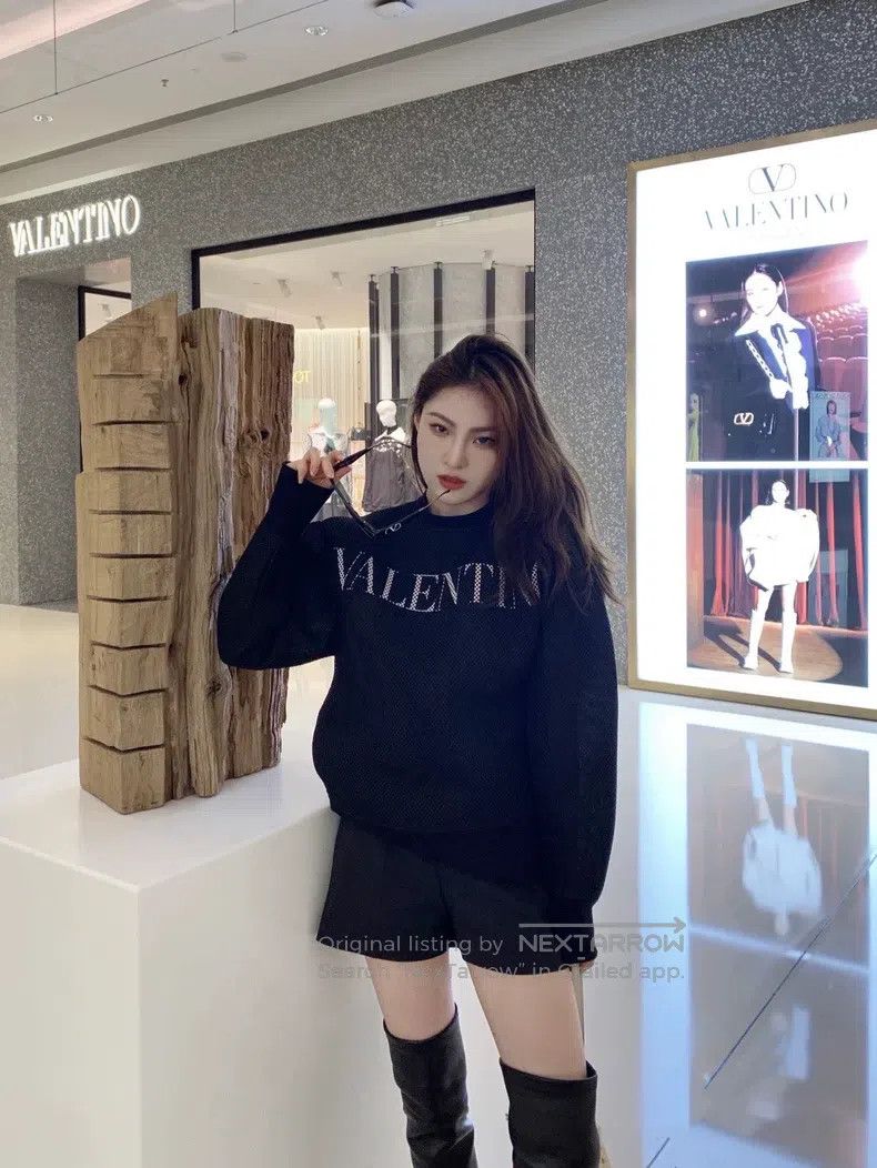 Valentino Valentino Grid alphabet sweatshirt Size US XS / EU 42 / 0 - 7 Thumbnail