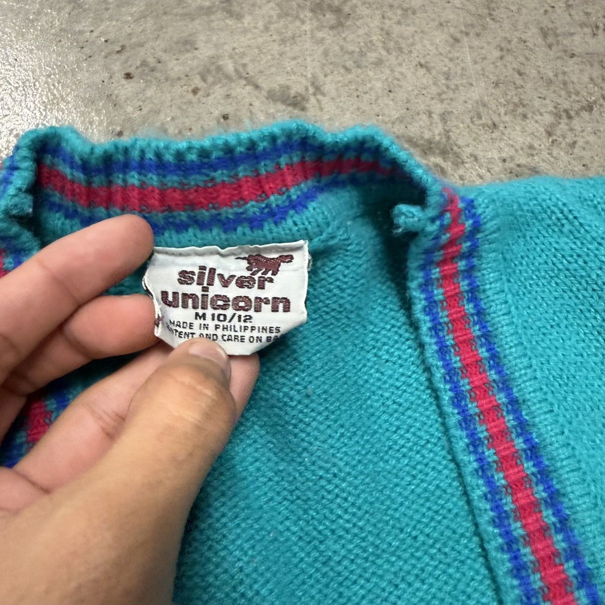Other Vintage 80's Grunge Essential Women's Cute Cardigan ! Size S / US 4 / IT 40 - 4 Thumbnail