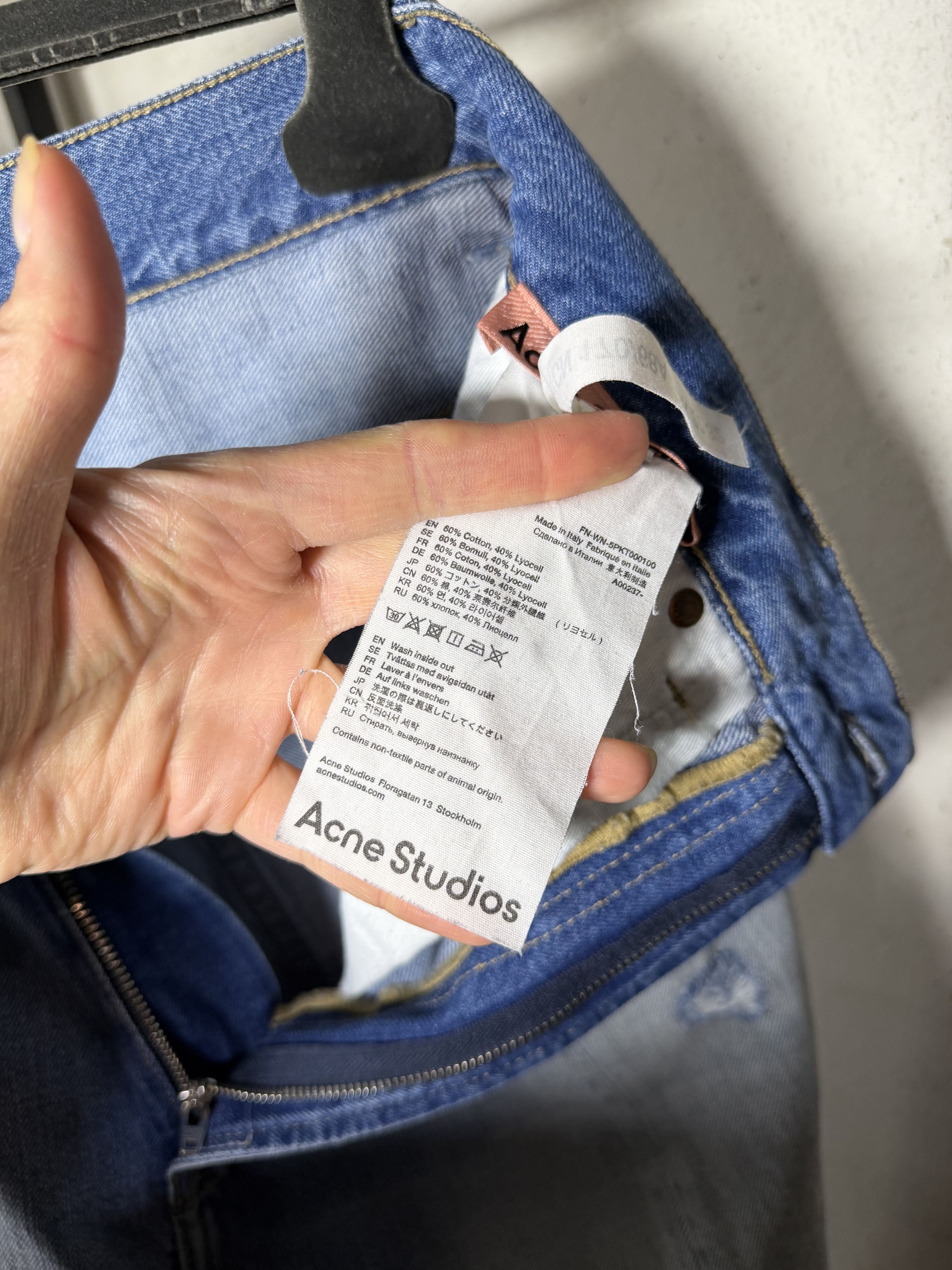 Acne Studios Acne Studios 2023 U Daybreak Jeans in Mid Blue Size 27" / US 4 / IT 40 - 13 Thumbnail