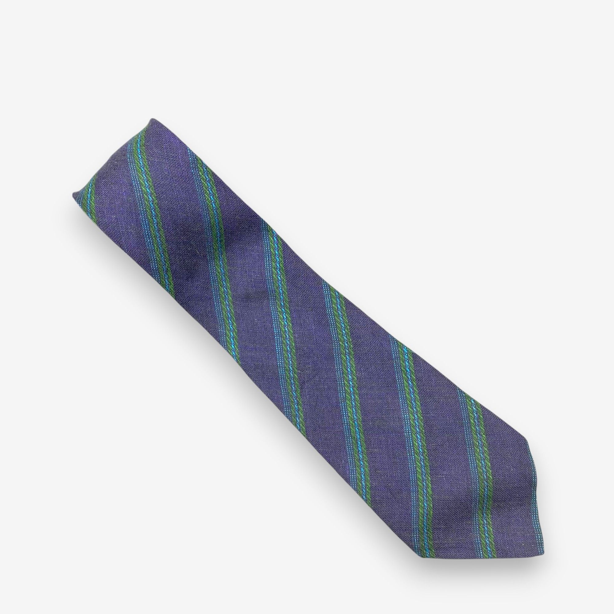Ermenegildo Zegna Vintage Ermenegildo Zegna SILK Necktie Cravate Pure Silk Size ONE SIZE - 2 Thumbnail