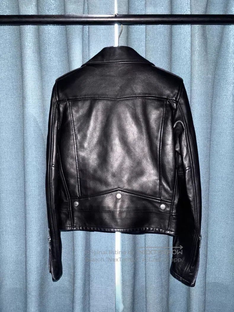 Saint Laurent Paris Saint Laurent Paris Leather jacket Size XXS / US 00 / IT 34 - 2 Thumbnail