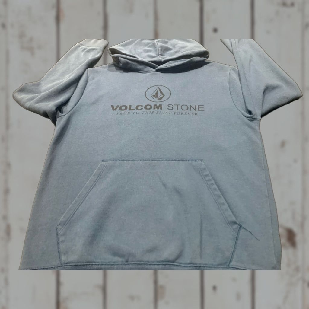 Volcom Volcom Hoodie Sweatshirt Mens Medium Gray Pullover Size US M / EU 48-50 / 2 - 1 Thumbnail