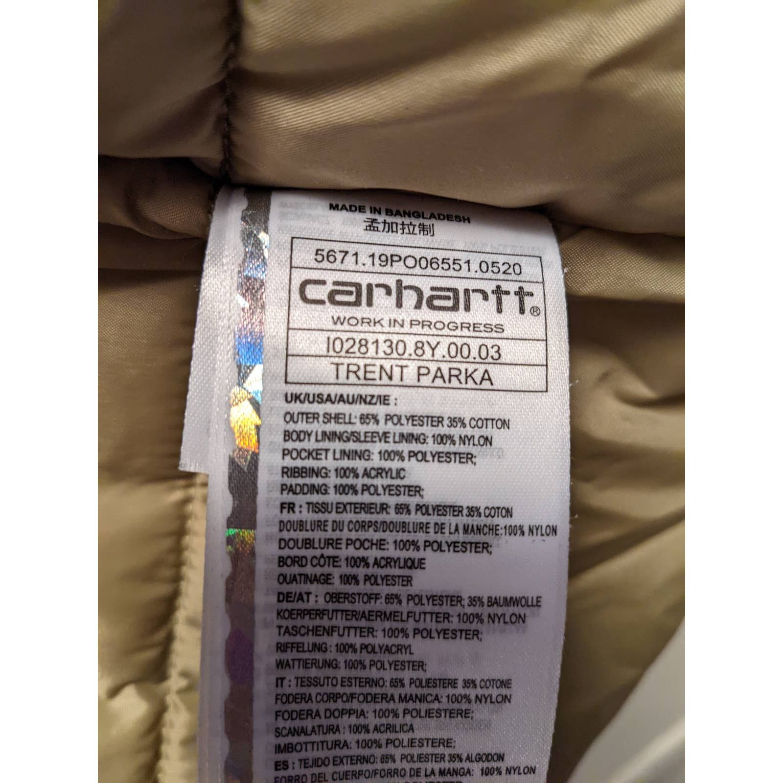 Carhartt Carhartt WIP Trent Park Size US L / EU 52-54 / 3 - 10 Thumbnail