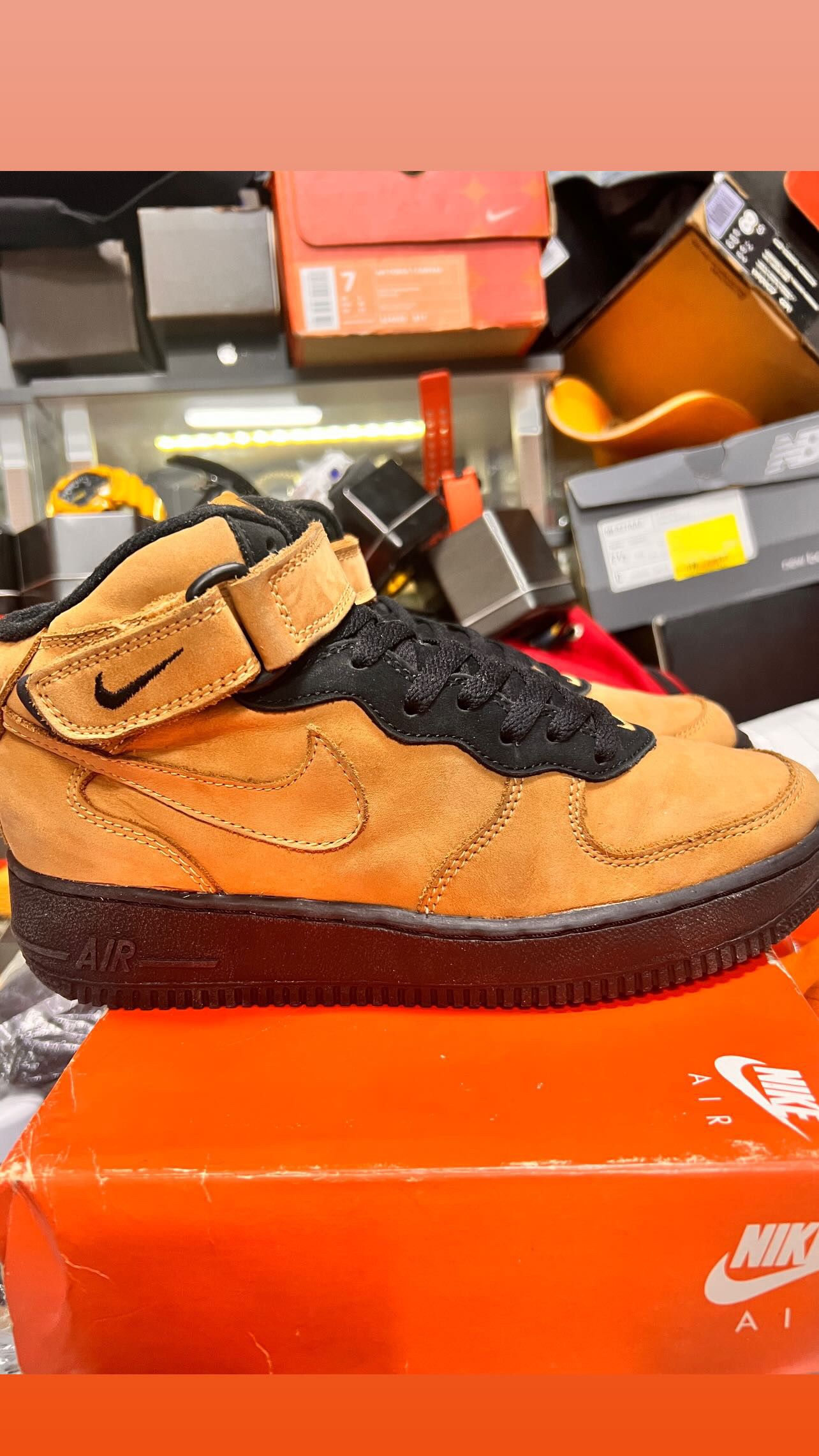 Nike 1995 Nike Air Force 1 Mid sc Size US 7.5 / EU 40-41 - 8 Thumbnail