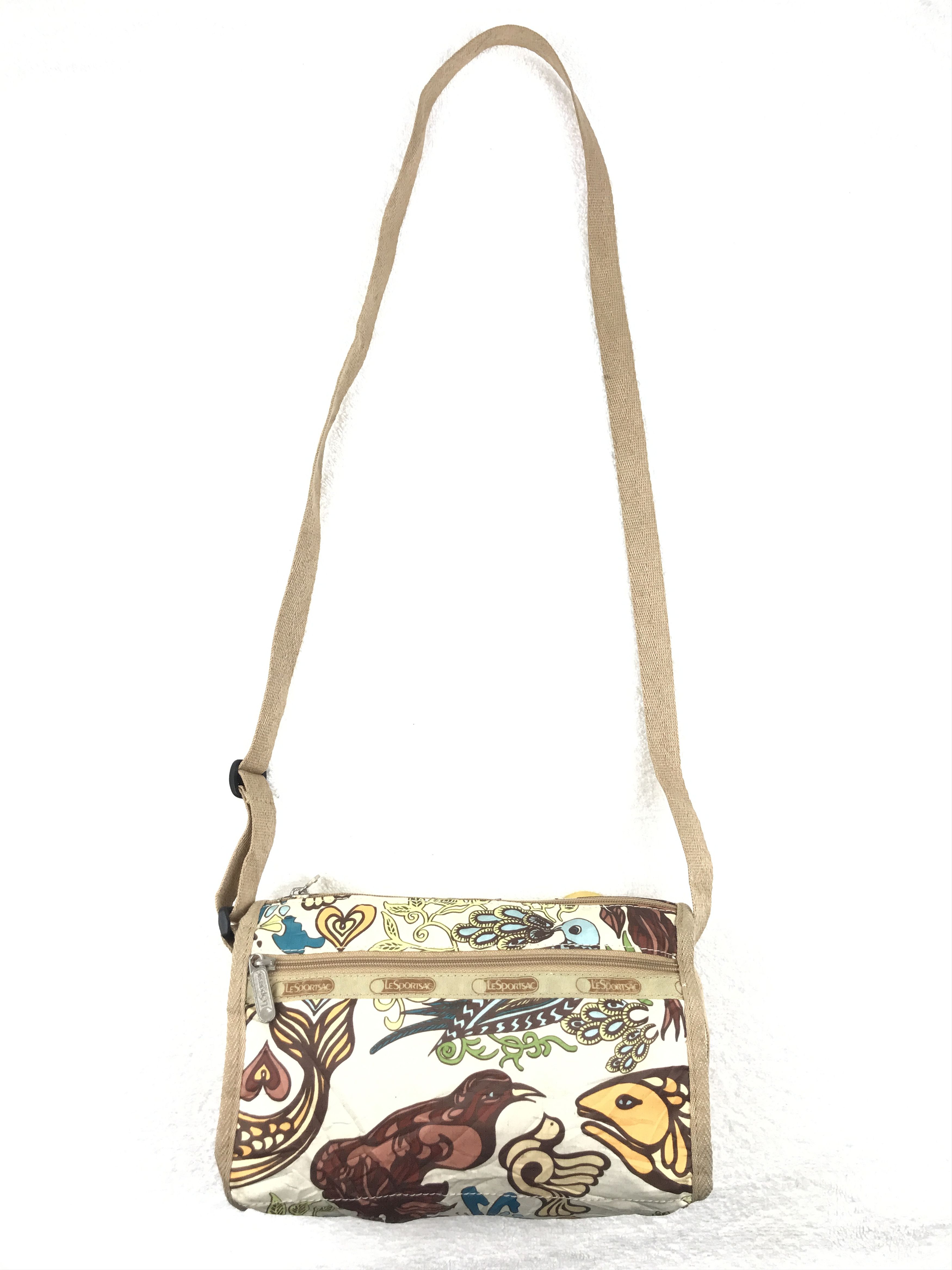 image of Lesportsac Vintagele Sportsac Crossbody Bags in Brown, Women's