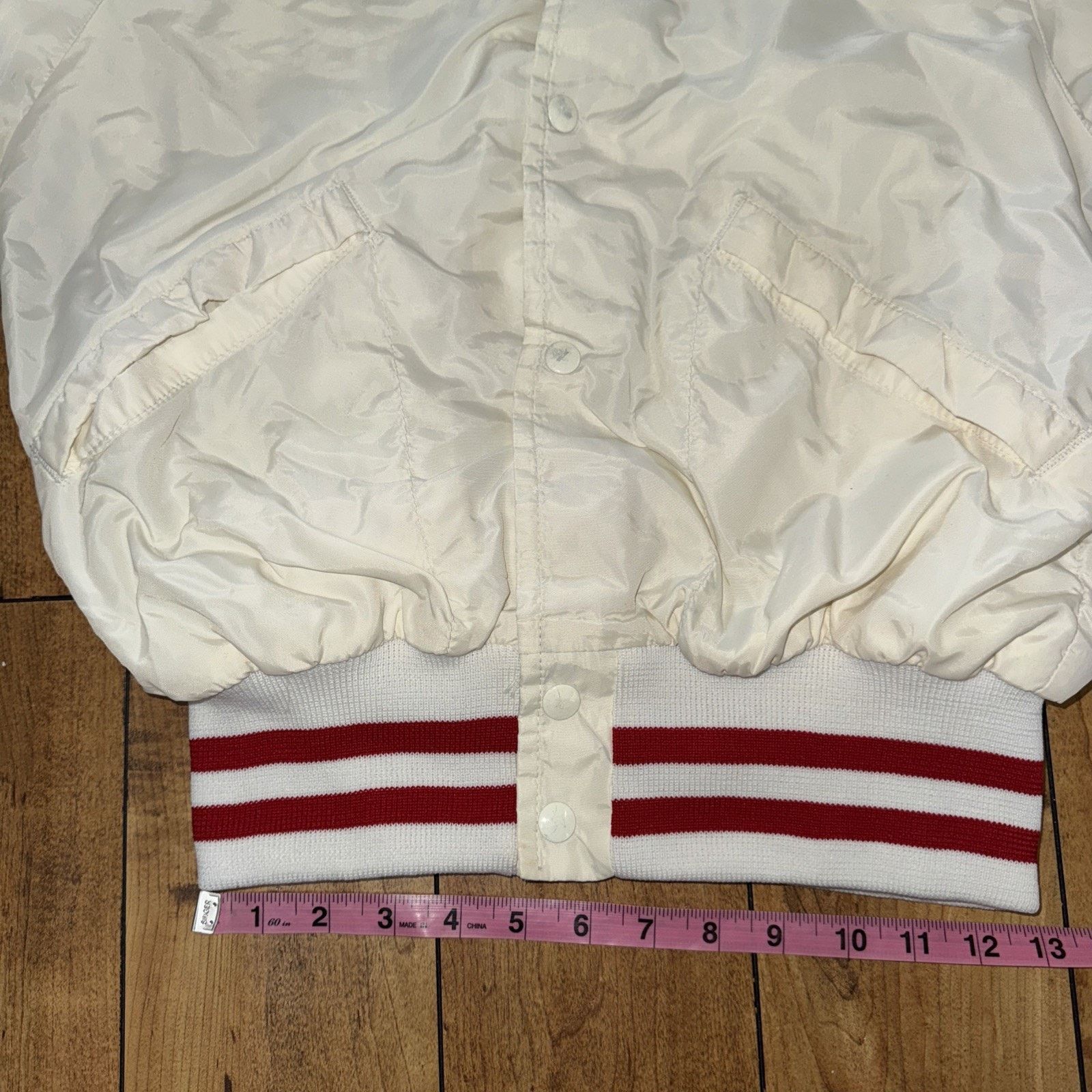 Vintage King Louie Pro Fit Jacket White M 19x23 Made In USA Azteca Size US M / EU 48-50 / 2 - 4 Thumbnail