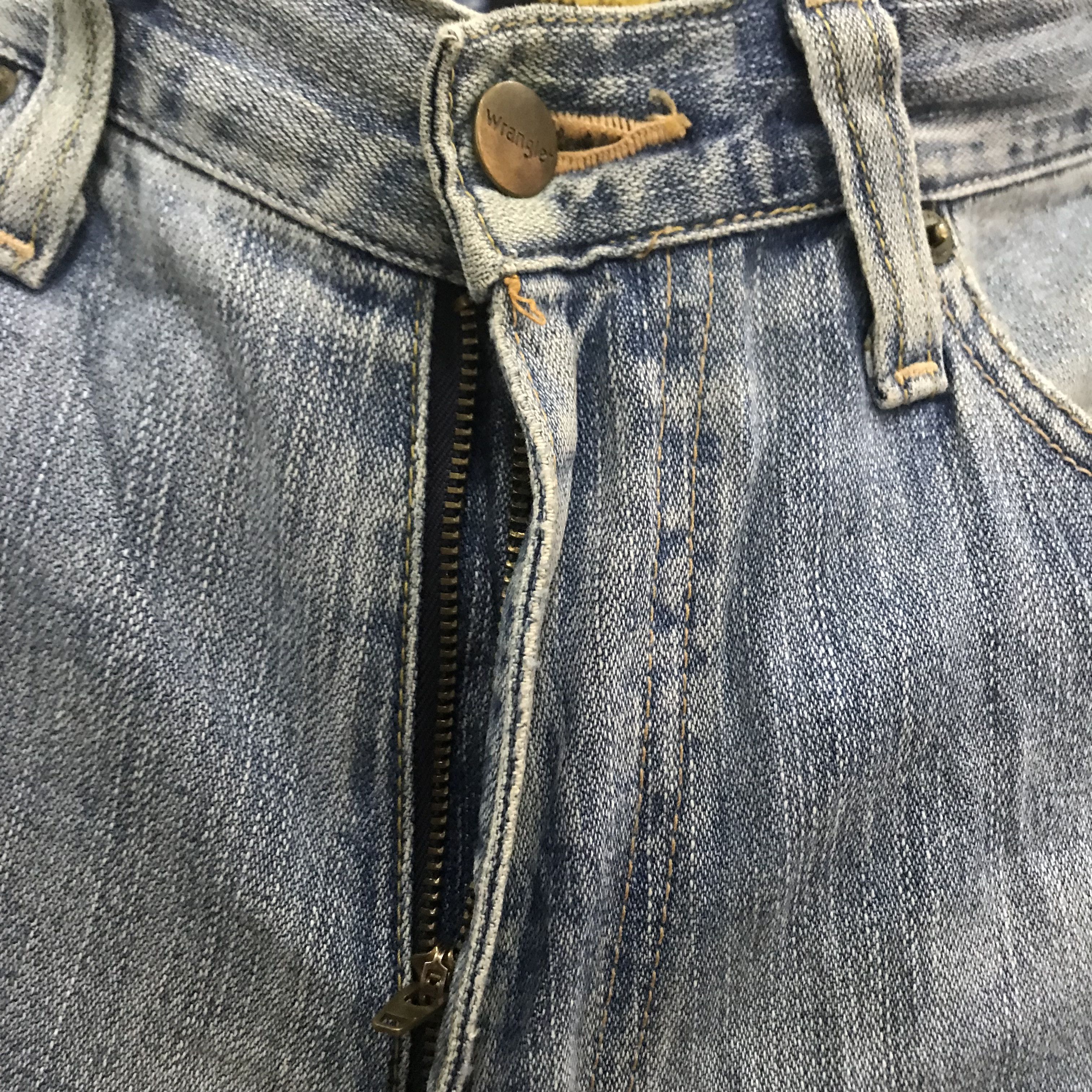 Wrangler Vintage 90's Wrangler Light Wash High Rise Jeans Size US 30 / EU 46 - 6 Thumbnail