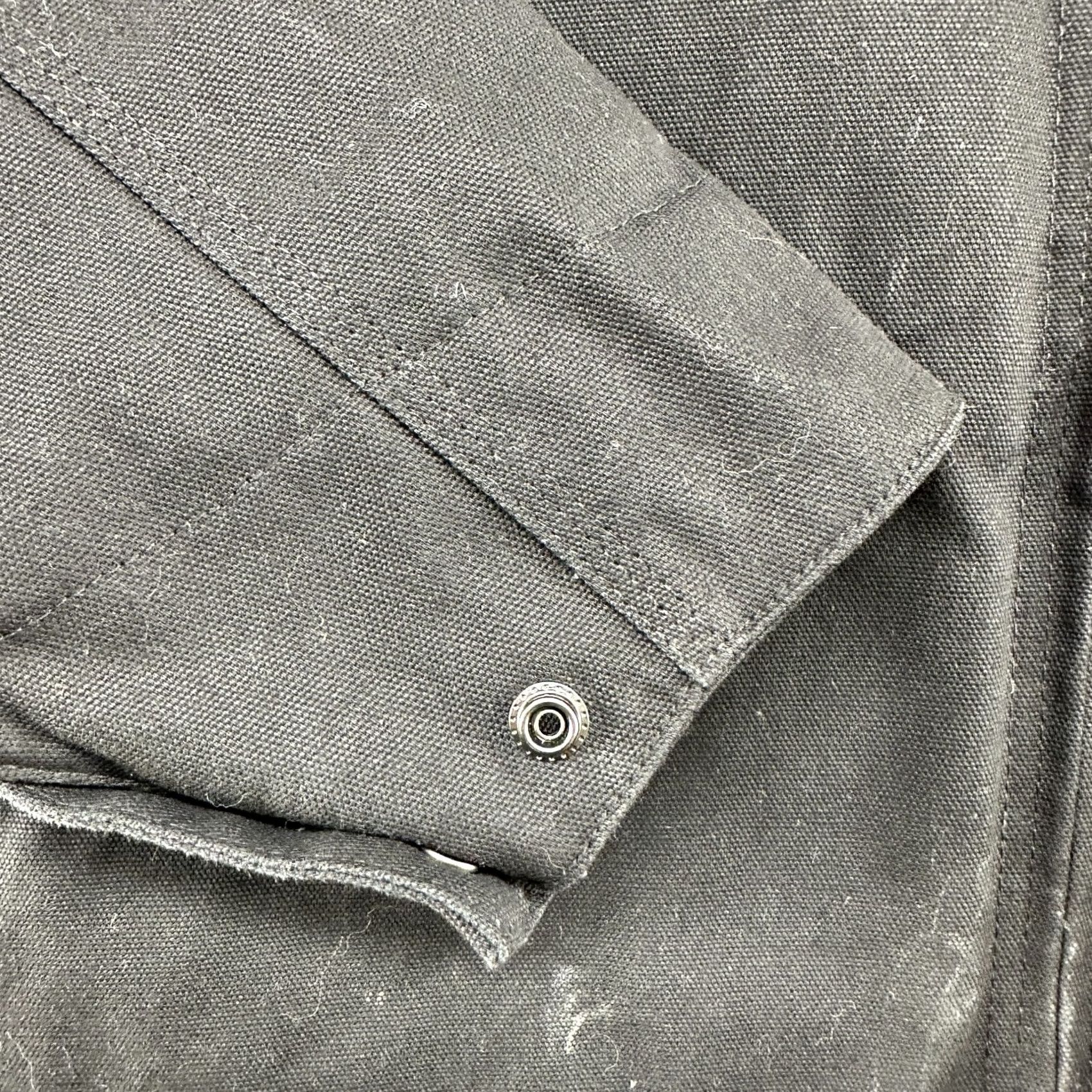 Vintage Corner Stone Bomber Jacket Mens L Black Canvas Quilted Lined Workwear 90s Vintage? Size US L / EU 52-54 / 3 - 5 Thumbnail
