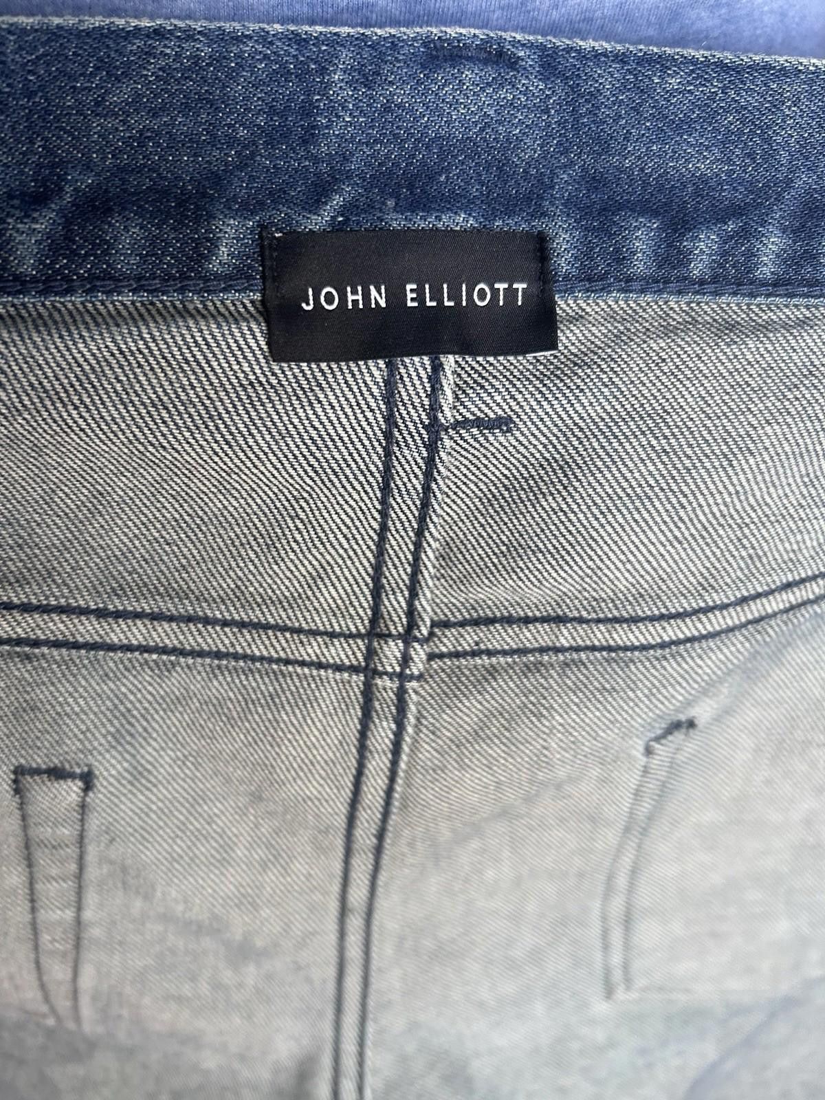 John Elliott John Elliott Skinny Jeans Blue W32 Made in Japan Denim Size US 32 / EU 48 - 3 Thumbnail