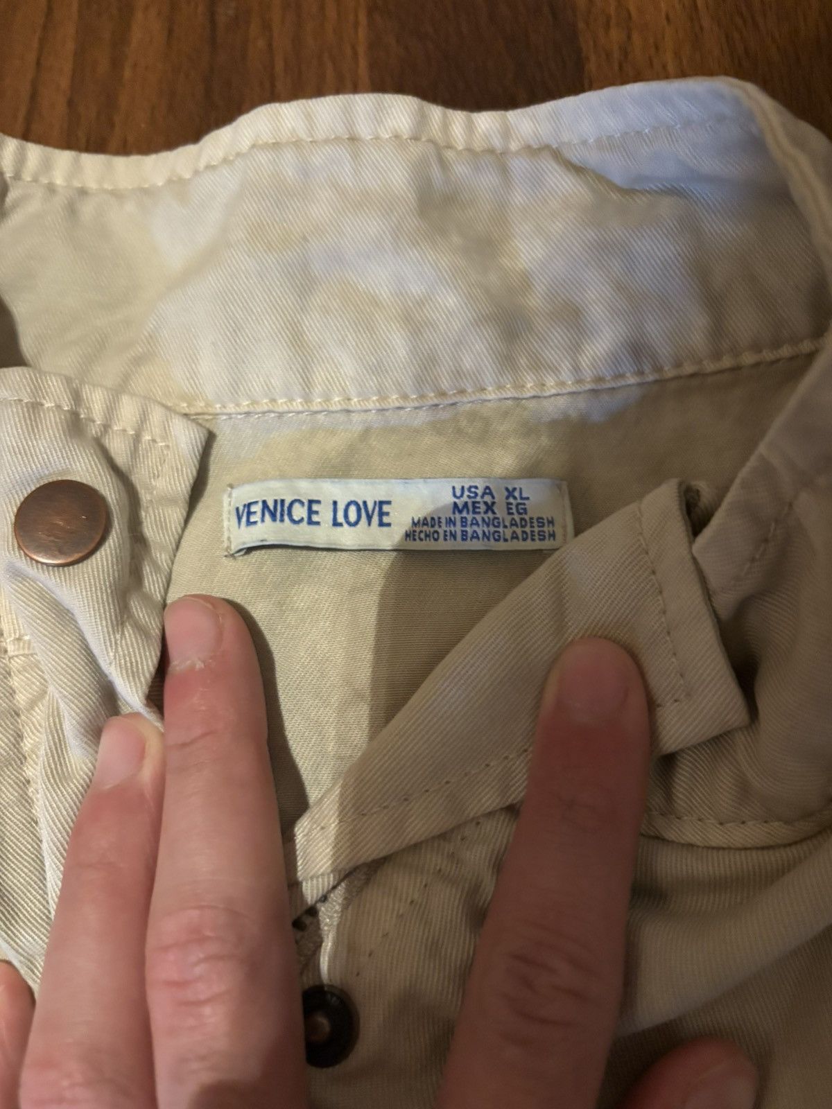 Vintage Venice Love light jacket Size XL / US 12-14 / IT 48-50 - 3 Thumbnail