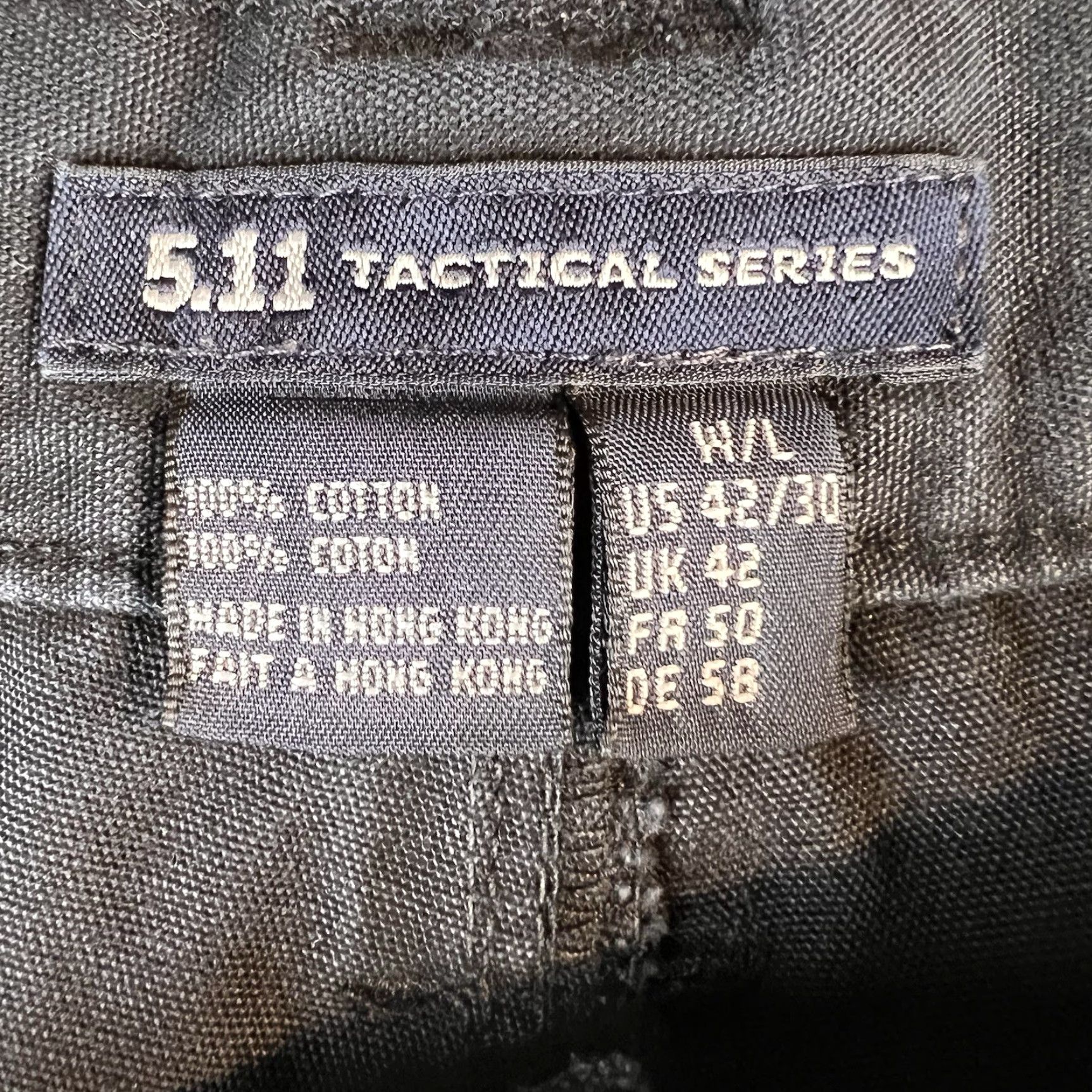 Vintage VINTAGE 5.11 Tactical Cargo Pants Mens 42x30 Black Cotton Polyester Pockets Straight Regular Cargo Pocket Workwear Mens 5.11 Taclite Pro Size US 42 / EU 58 - 3 Thumbnail