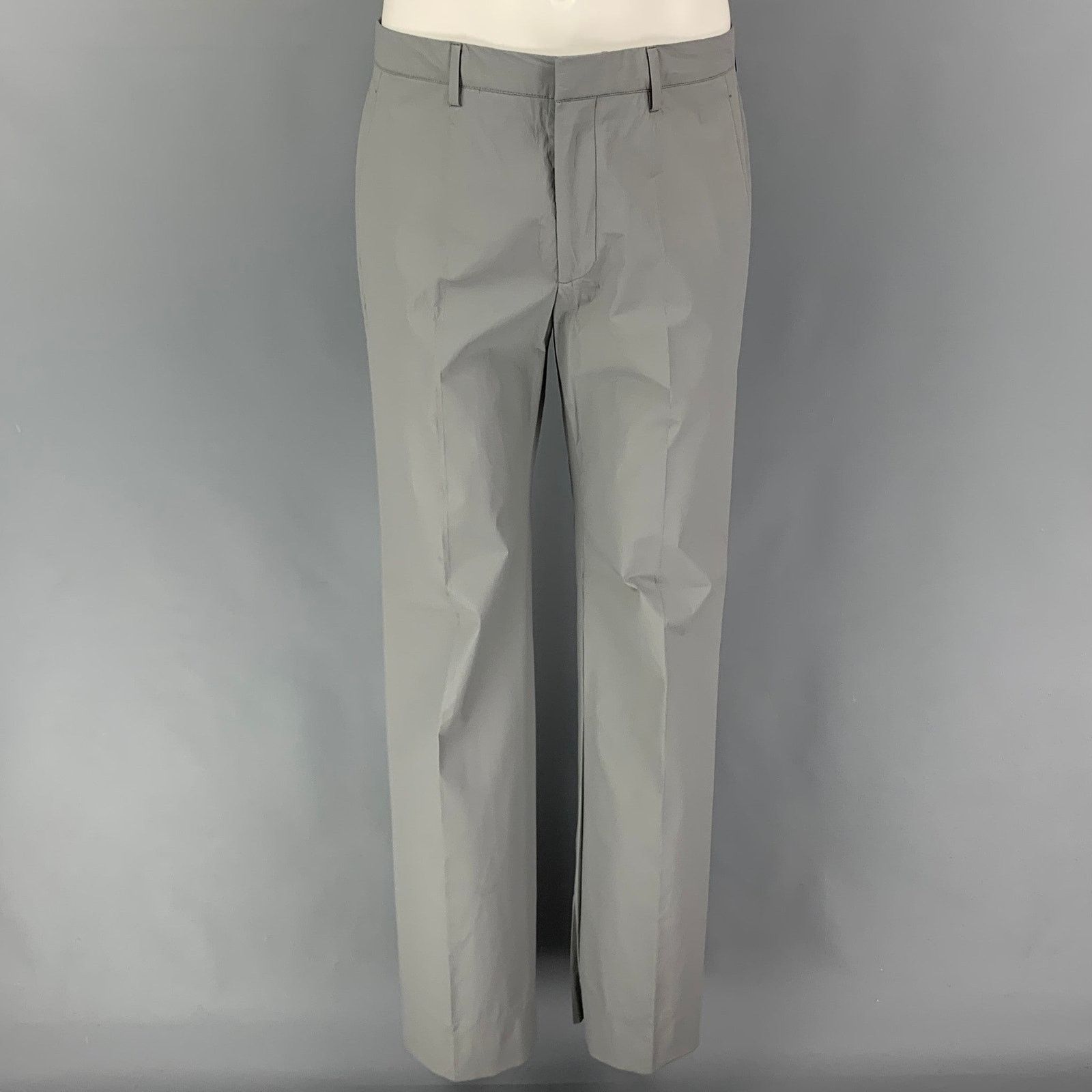 Calvin Klein CALVIN KLEIN COLLECTION 38 Grey Polyurethane Polyester Suit Size 38R - 5 Thumbnail