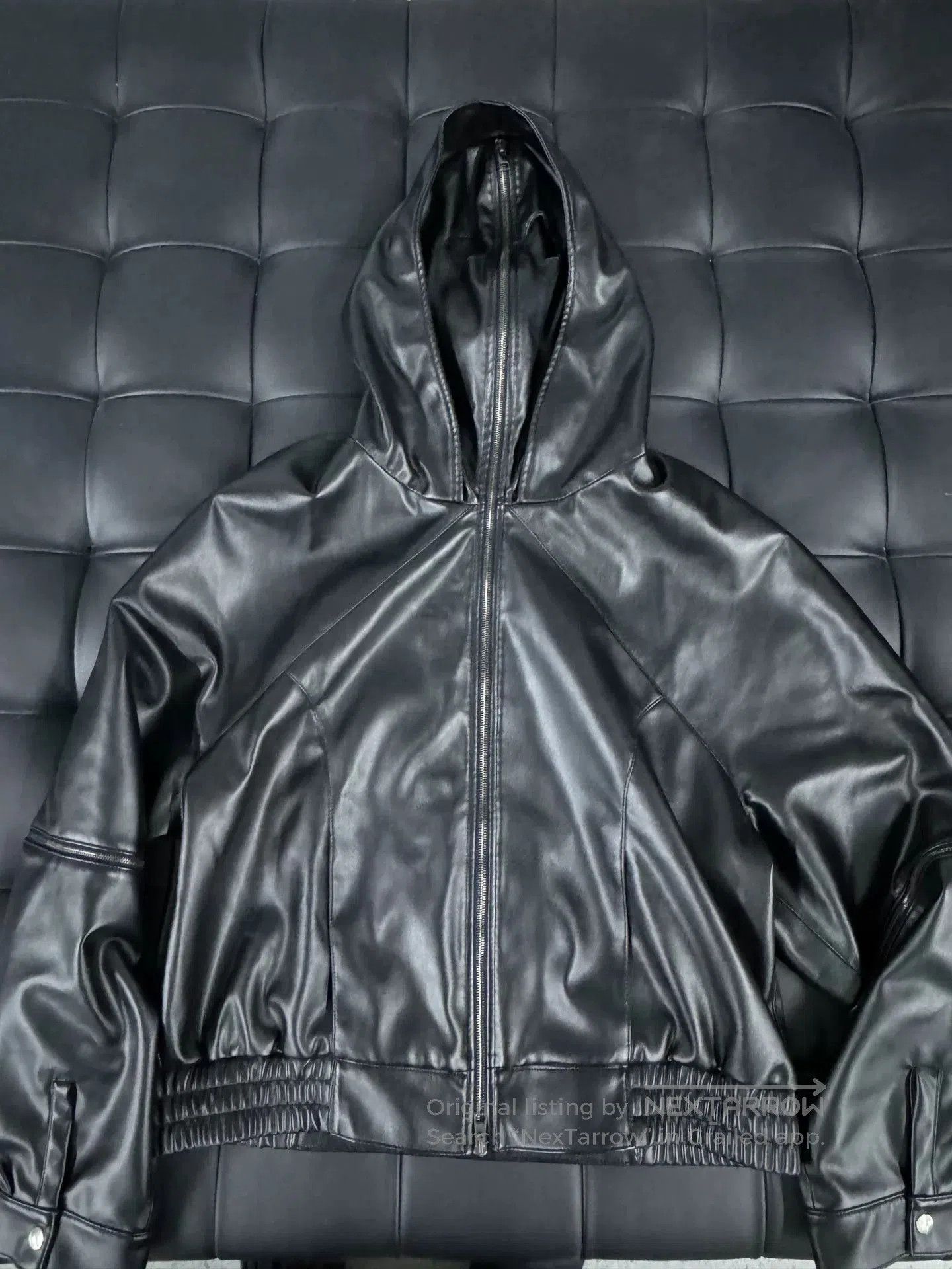 Mowalola Mowalola Leather Mask Jacket. Size US L / EU 52-54 / 3 - 1 Thumbnail