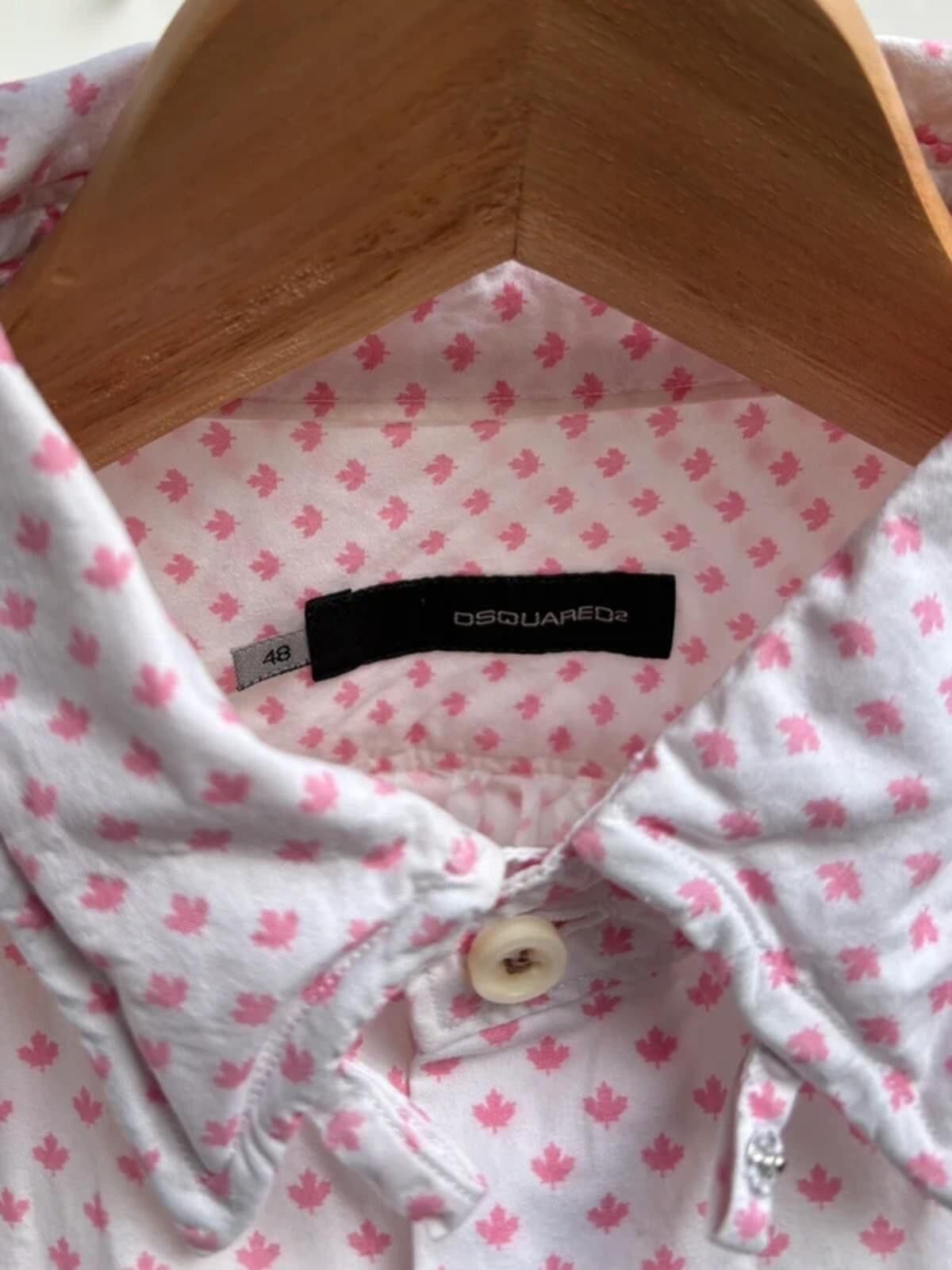 Dsquared2 Dsquared2 SS2005 Maple Leaf Shirt Size US M / EU 48-50 / 2 - 7 Thumbnail