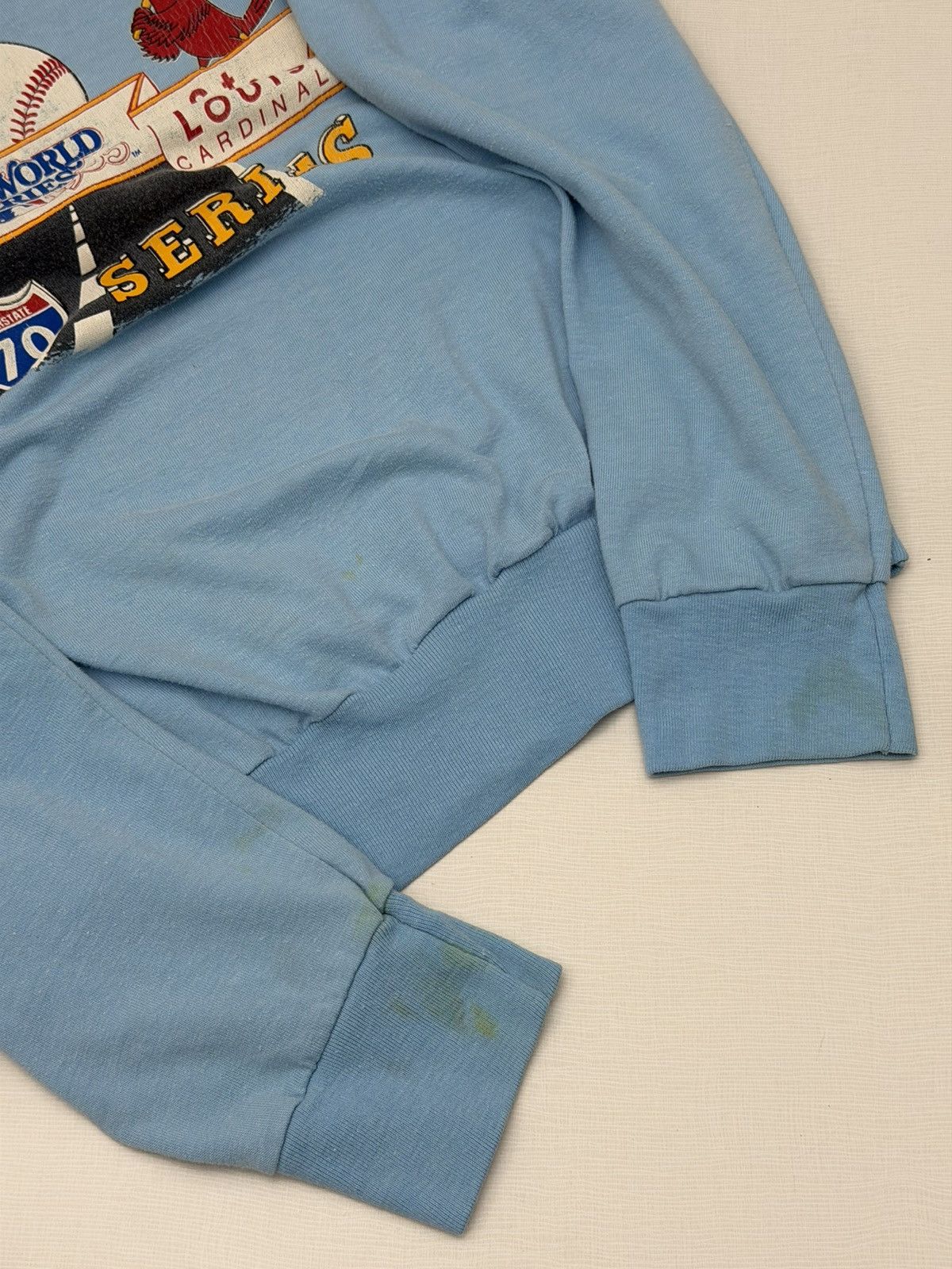 MLB Vintage 80s Royals Vs Cardinals 1985 WorldSeries I-70 Series Size US M / EU 48-50 / 2 - 7 Thumbnail