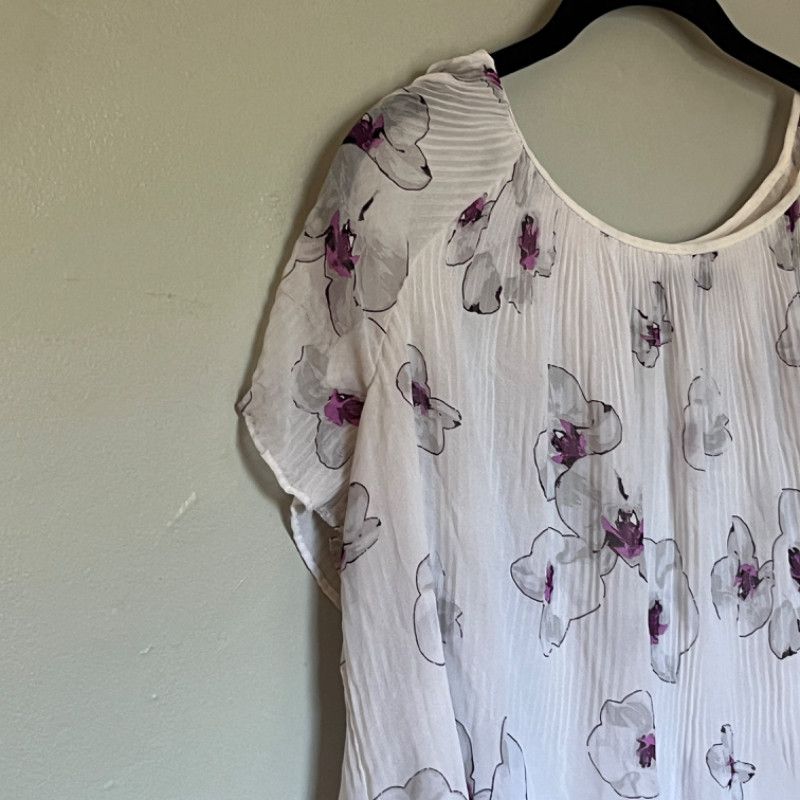Banana Republic Banana Republic Women's Floral Blouse Size Small Size S / US 4 / IT 40 - 4 Thumbnail