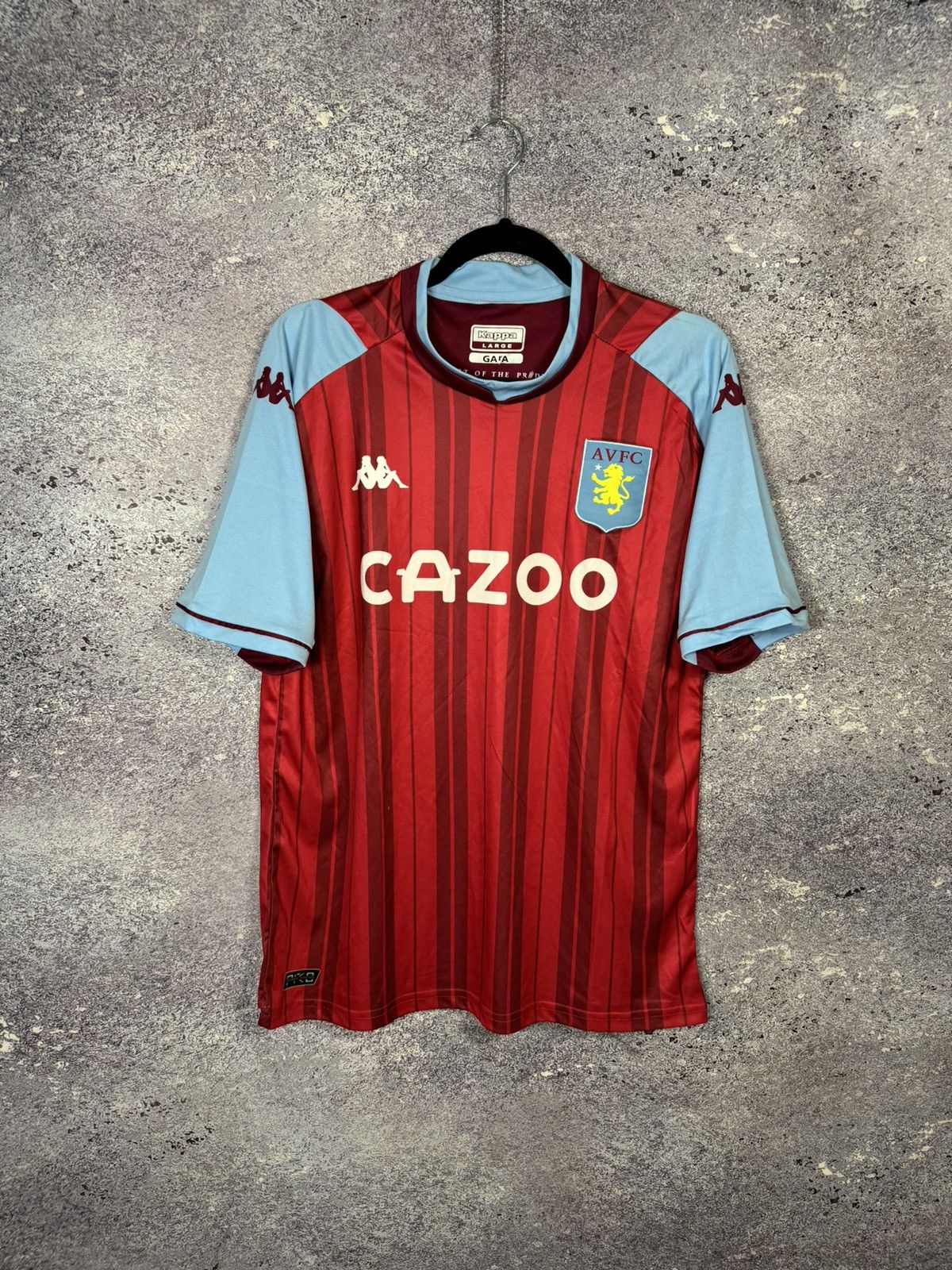Kappa × Vintage Vintage Aston Villa 2021/22 Kappa Soccer Jersey Large Size US L / EU 52-54 / 3 - 1 Thumbnail