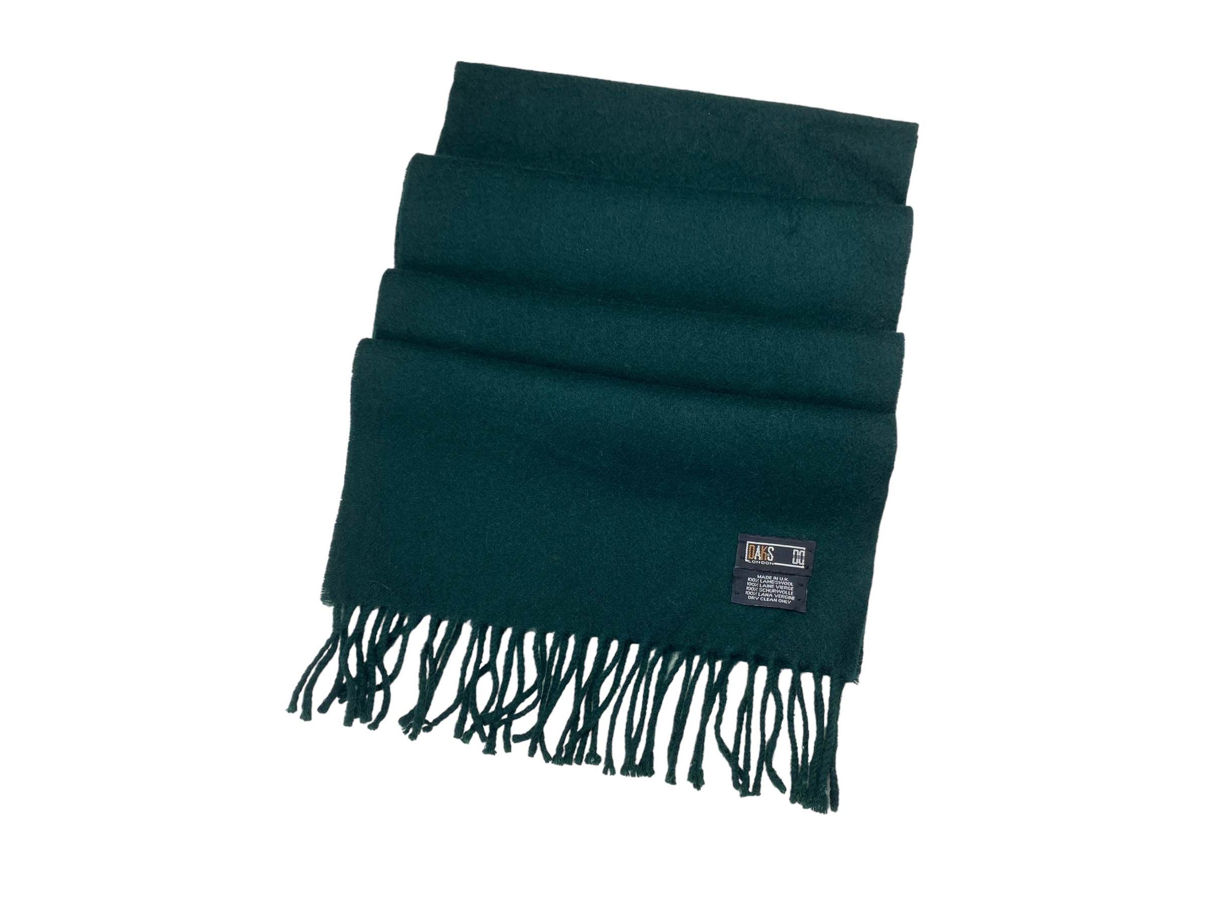 DAKS × Vintage Daks London scarf Pure Lambswool Vintage Scarves Size ONE SIZE - 4 Thumbnail