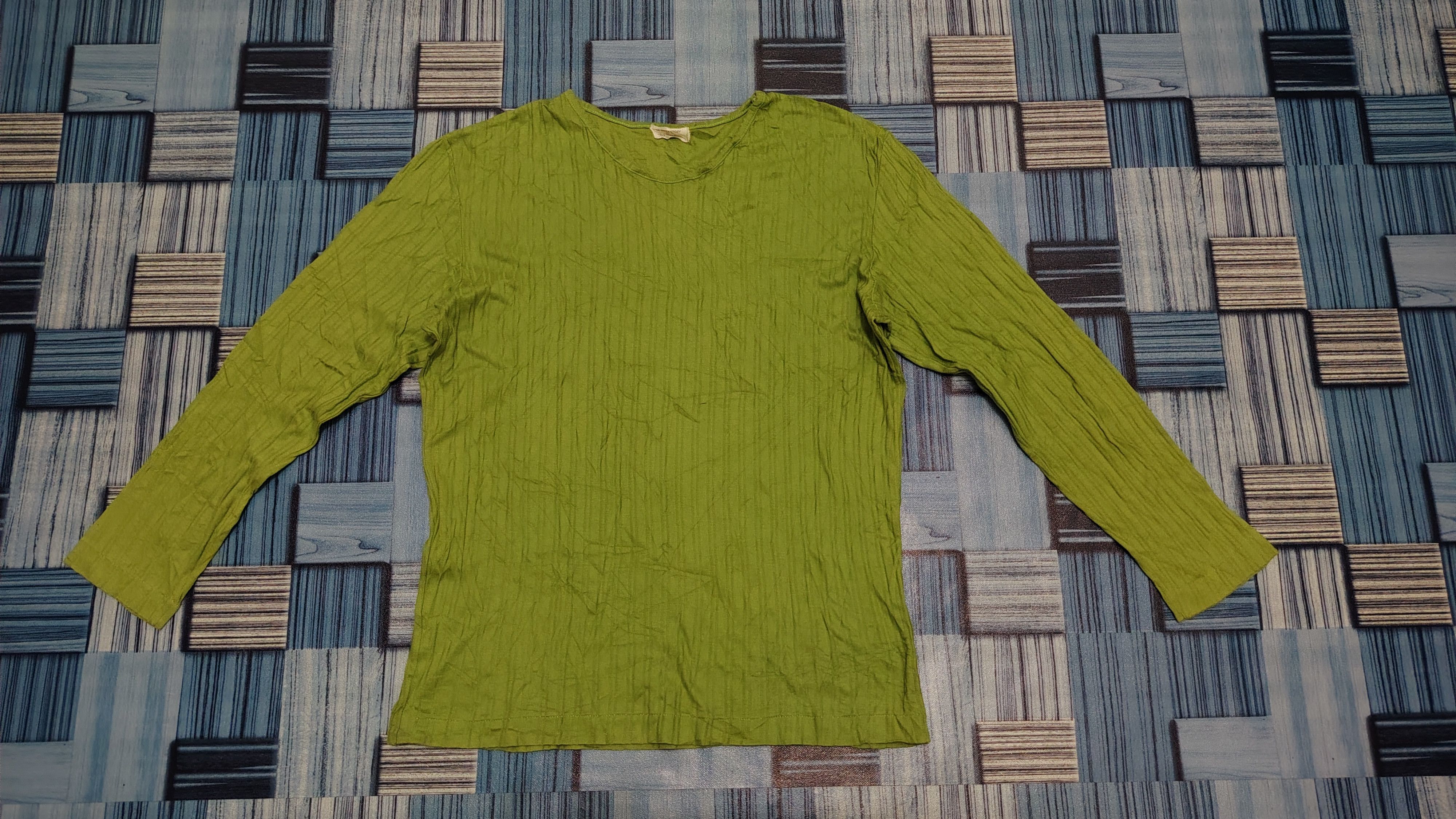Yohji Yamamoto The Ginza Story Yohji Yamamoto Striped t shirt pleats please Size M / US 6-8 / IT 42-44 - 1 Thumbnail