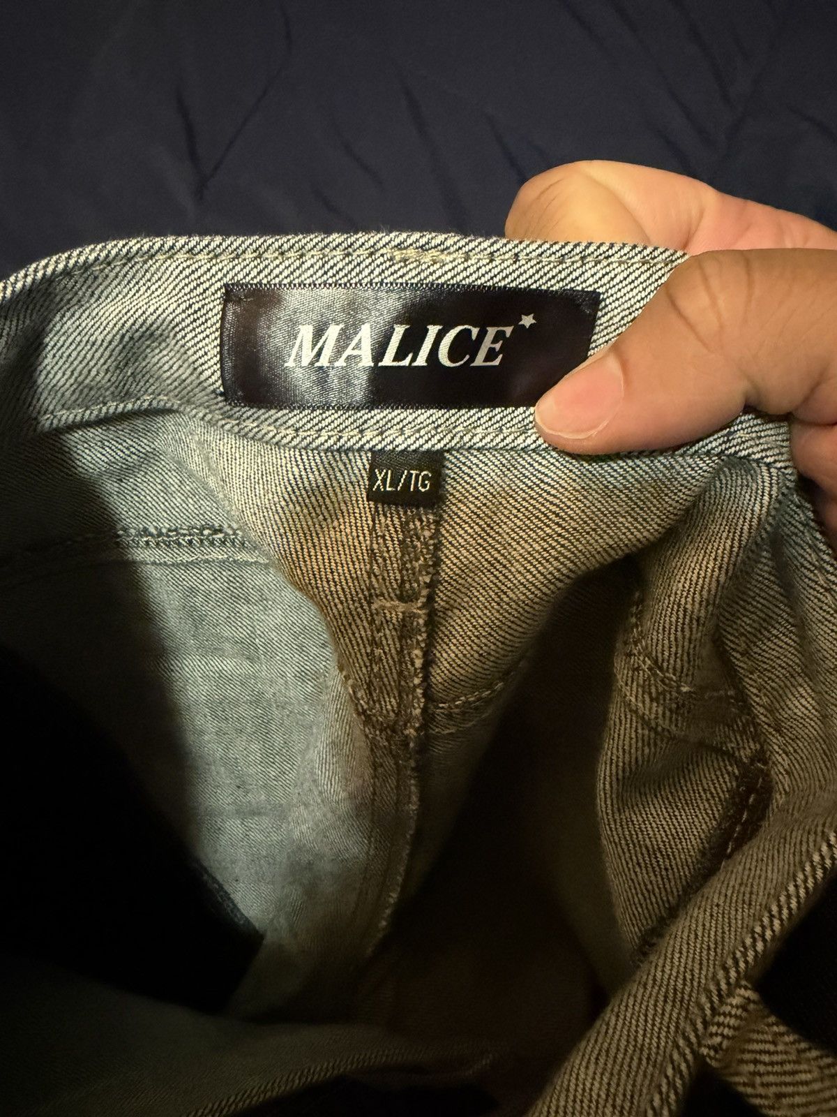 Malice Studios Malice Studios Two Tone Denim Pants Size US 34 / EU 50 - 6 Thumbnail