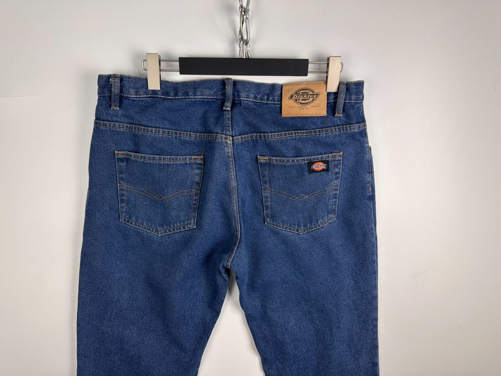 Dickies Vintage Dickies Blue Wide Leg Baggy Fit Jeans Mens size 38 Size US 38 / EU 54 - 5 Thumbnail