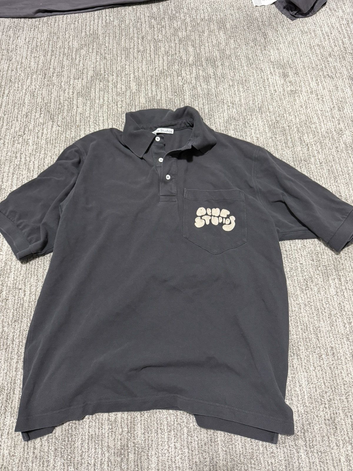 Acne Studios Acne studios oversized bubble polo Size US S / EU 44-46 / 1 - 1 Thumbnail