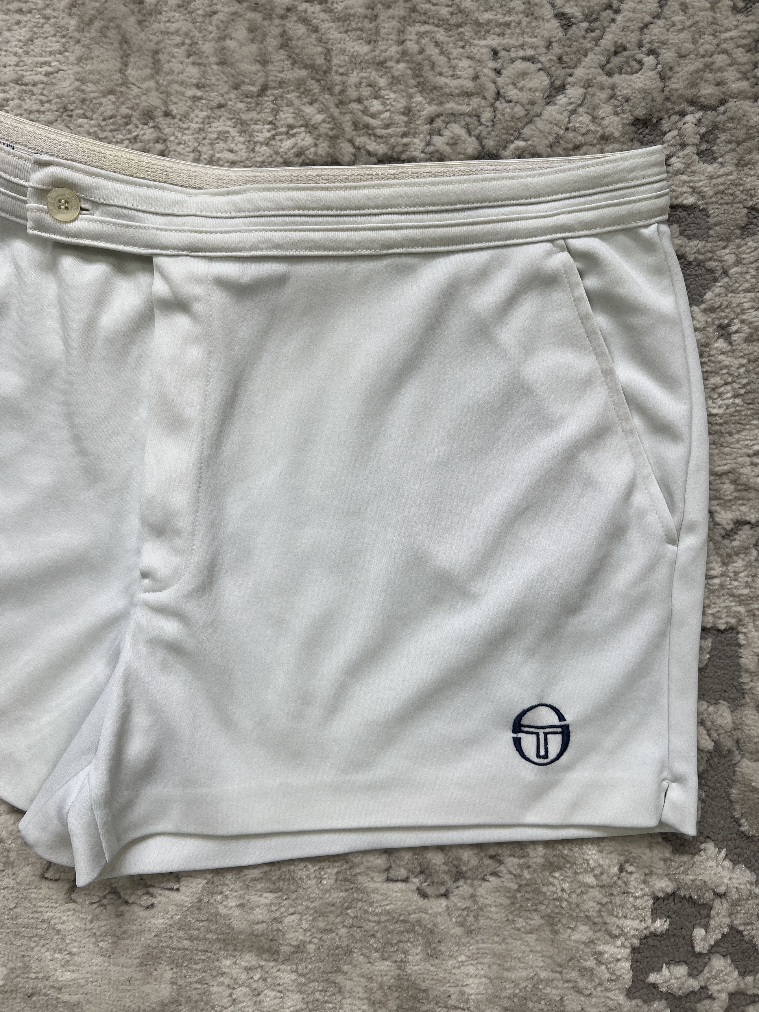 Sergio Tacchini Vintage Sergio Tacchini Tennis Shorts Made in Italy L Size US 34 / EU 50 - 3 Thumbnail