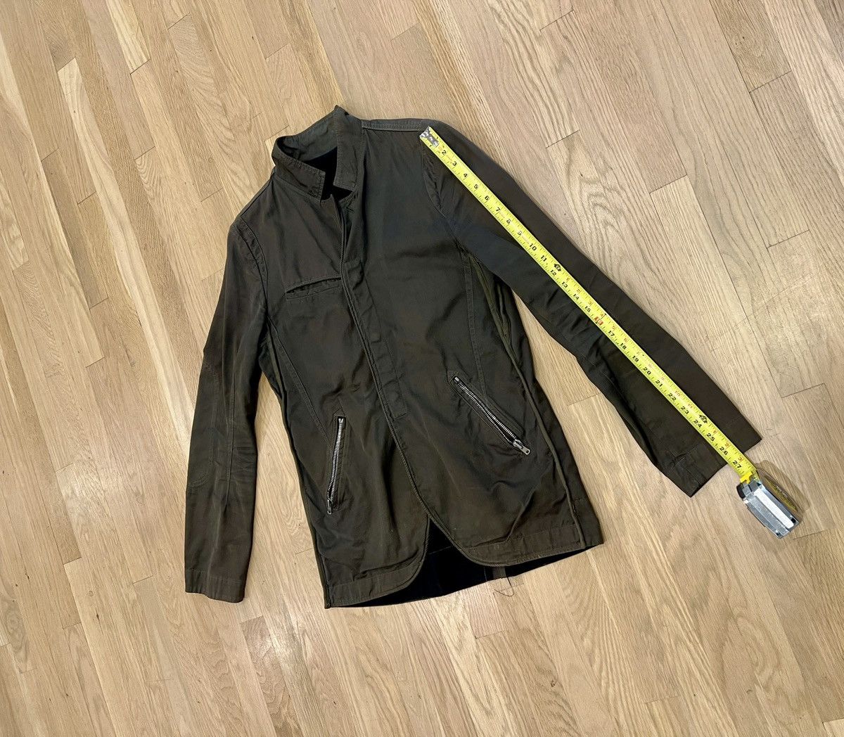 Nice Collective Nice Collective asymmetrical military style snap jacket y2k Size US S / EU 44-46 / 1 - 4 Thumbnail