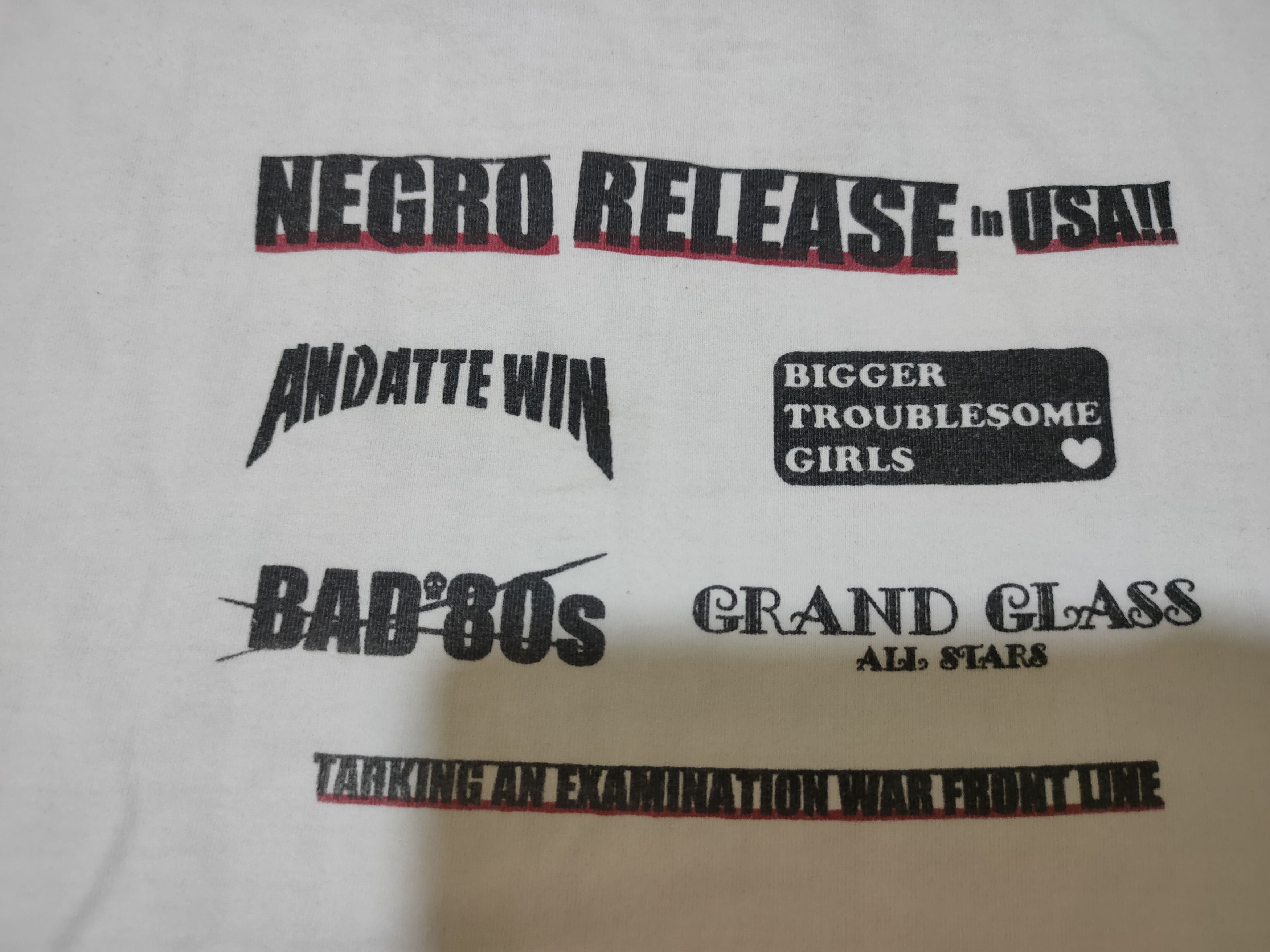 Vintage Vintage photo Tee Negro in USA release Size US L / EU 52-54 / 3 - 6 Thumbnail