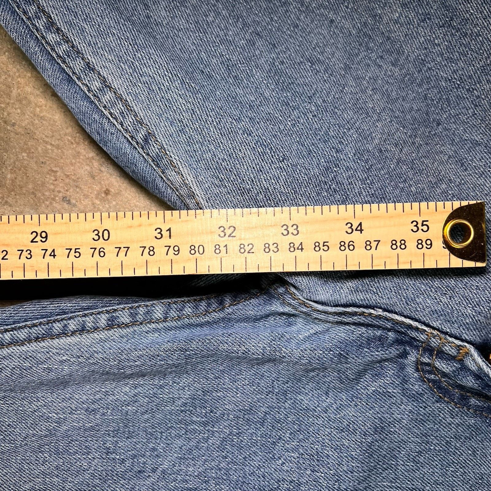 St. Johns Bay Levi Strauss Signature Relaxed Fit Men's Jeans 34x34 Size US 34 / EU 50 - 7 Thumbnail