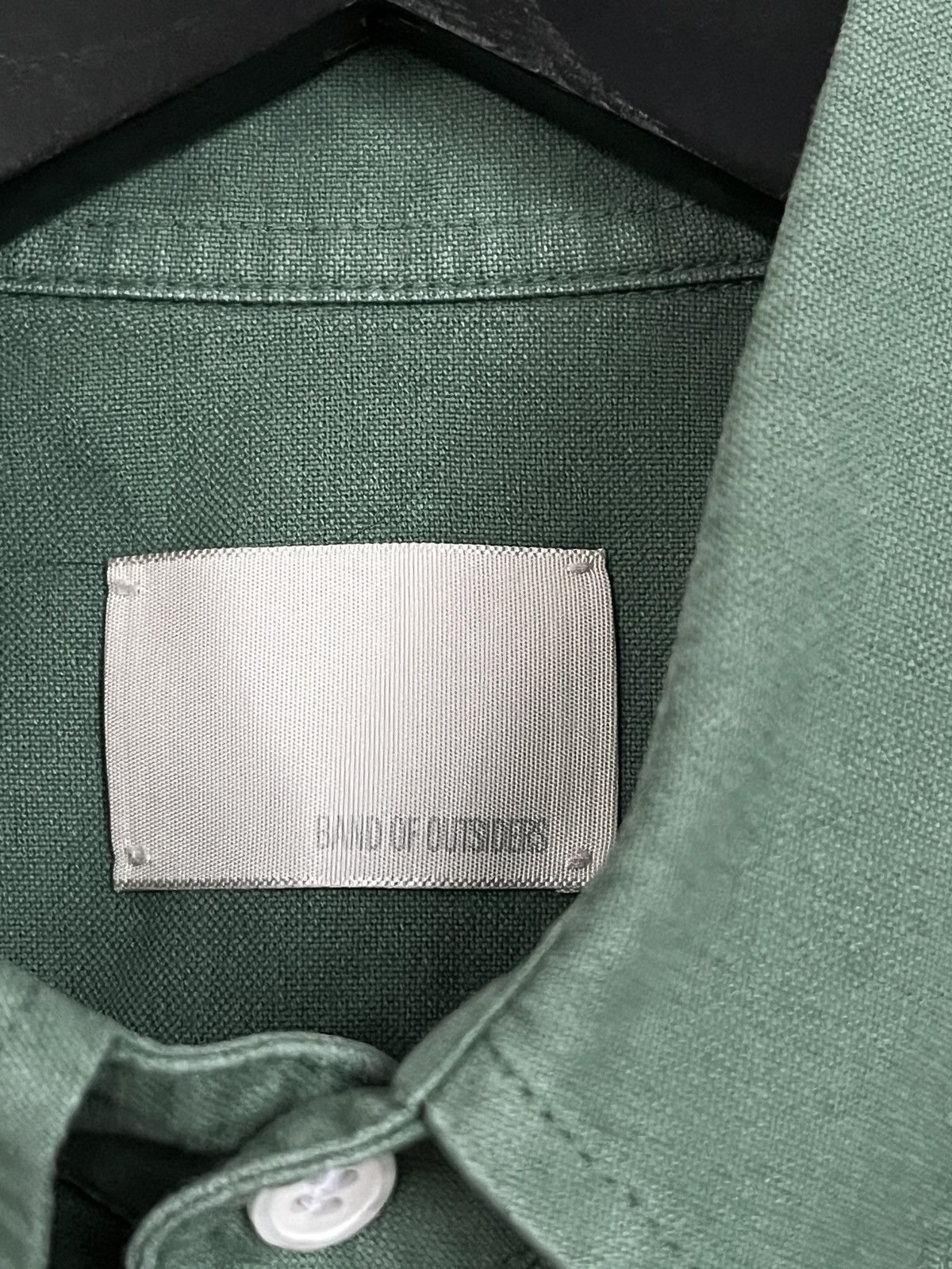 Band Of Outsiders Band of Outsiders Green Shirt Made in USA Size US S / EU 44-46 / 1 - 4 Thumbnail