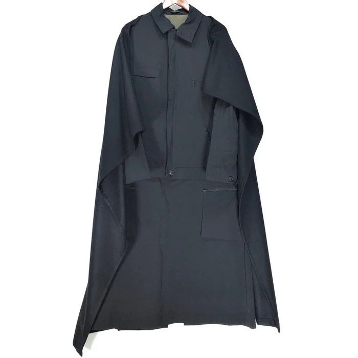 Yohji Yamamoto POUR HOMME 17aw Docking Stole Zipped Coat HK-D23-814 Size US L / EU 52-54 / 3 - 1 Thumbnail